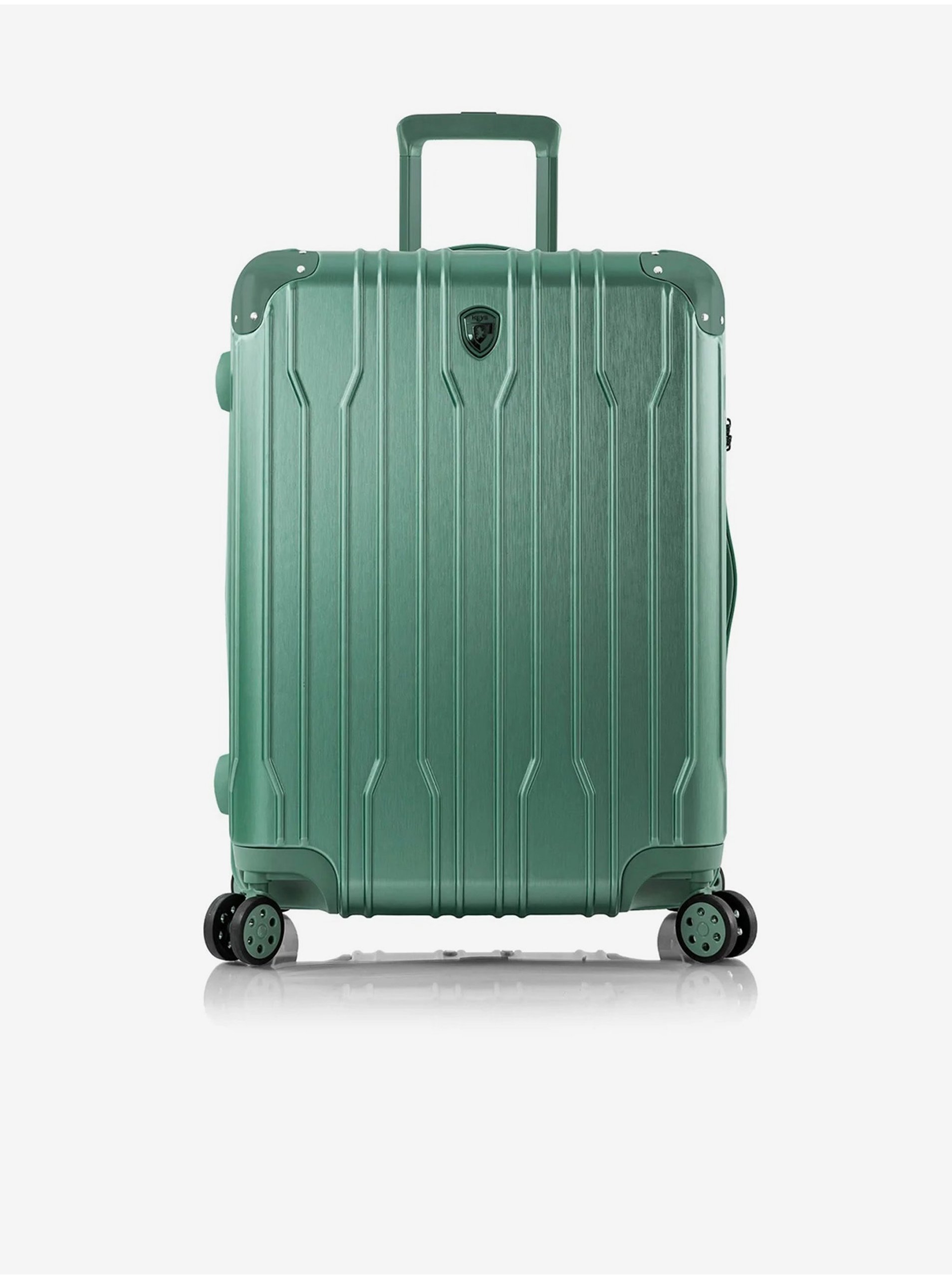 Levně Zelený cestovní kufr Heys Xtrak M