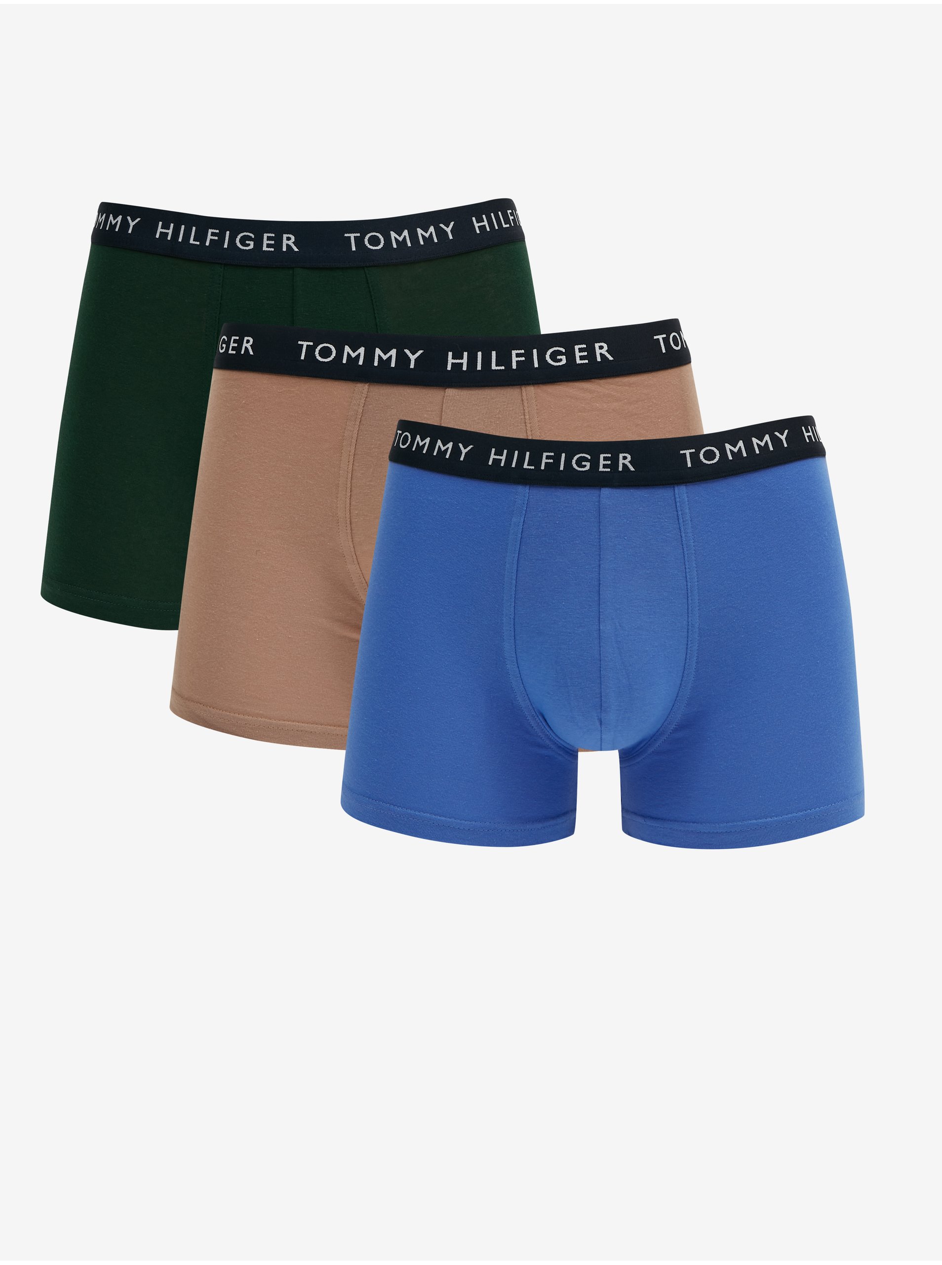 Lacno Boxerky pre mužov Tommy Hilfiger Underwear - modrá, hnedá, čierna