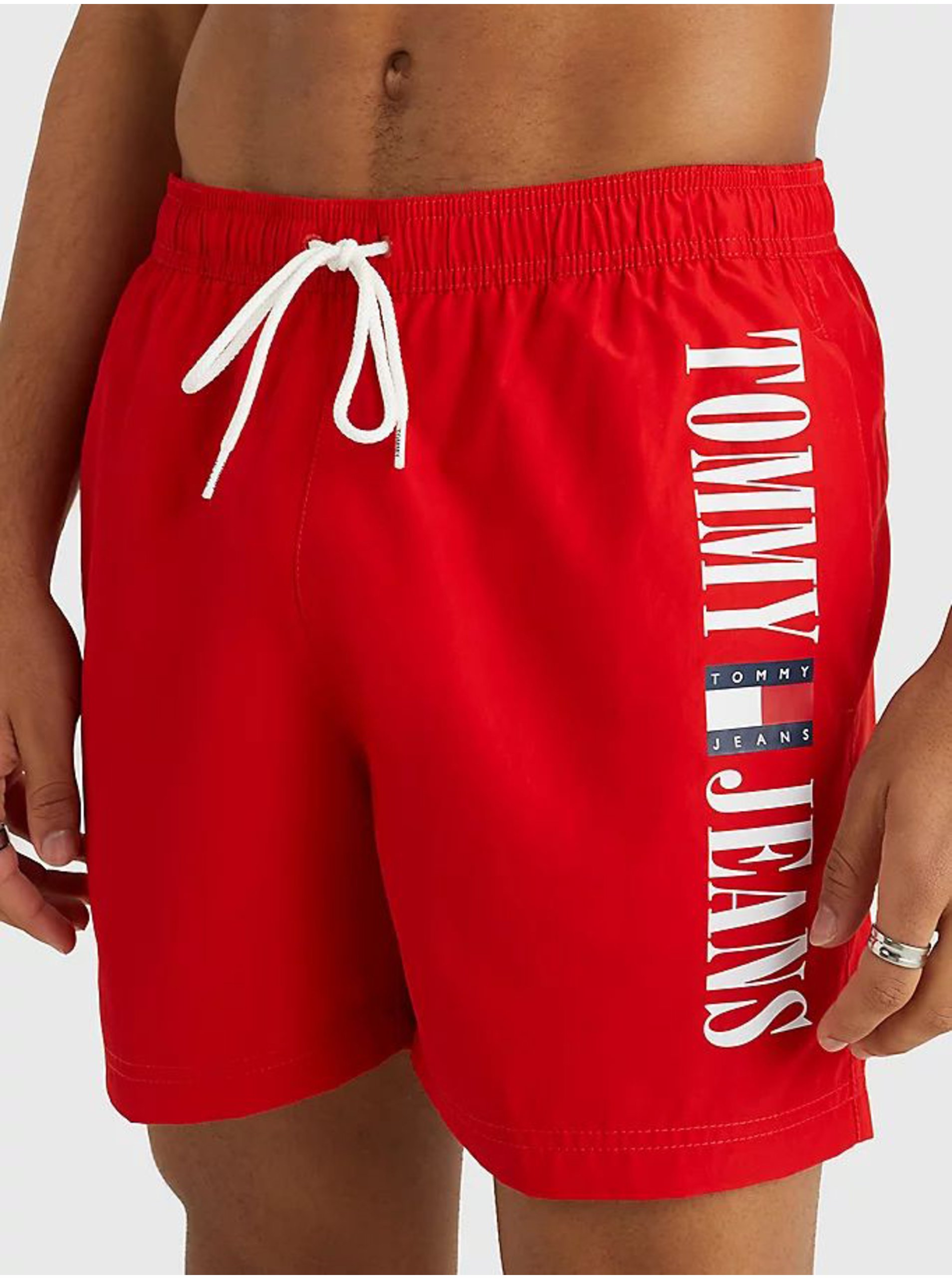 E-shop Plavky pre mužov Tommy Hilfiger Underwear - červená