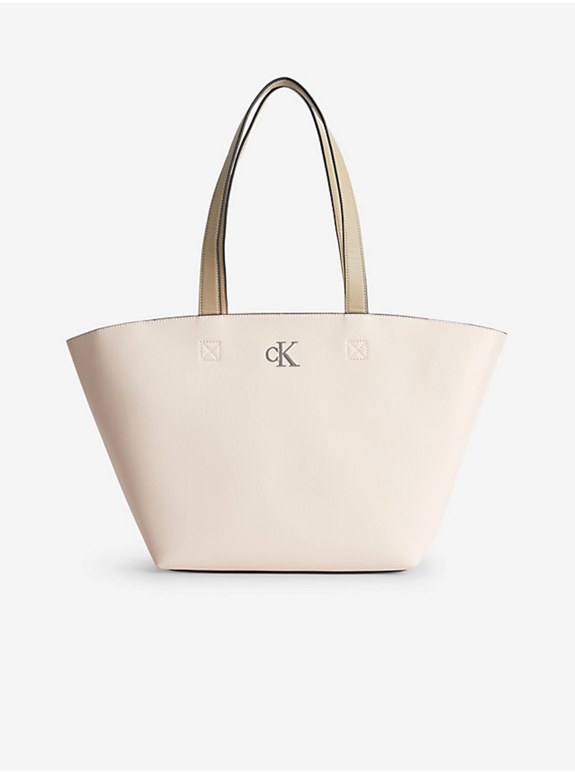 E-shop Světle růžový dámský shopper Calvin Klein Jeans