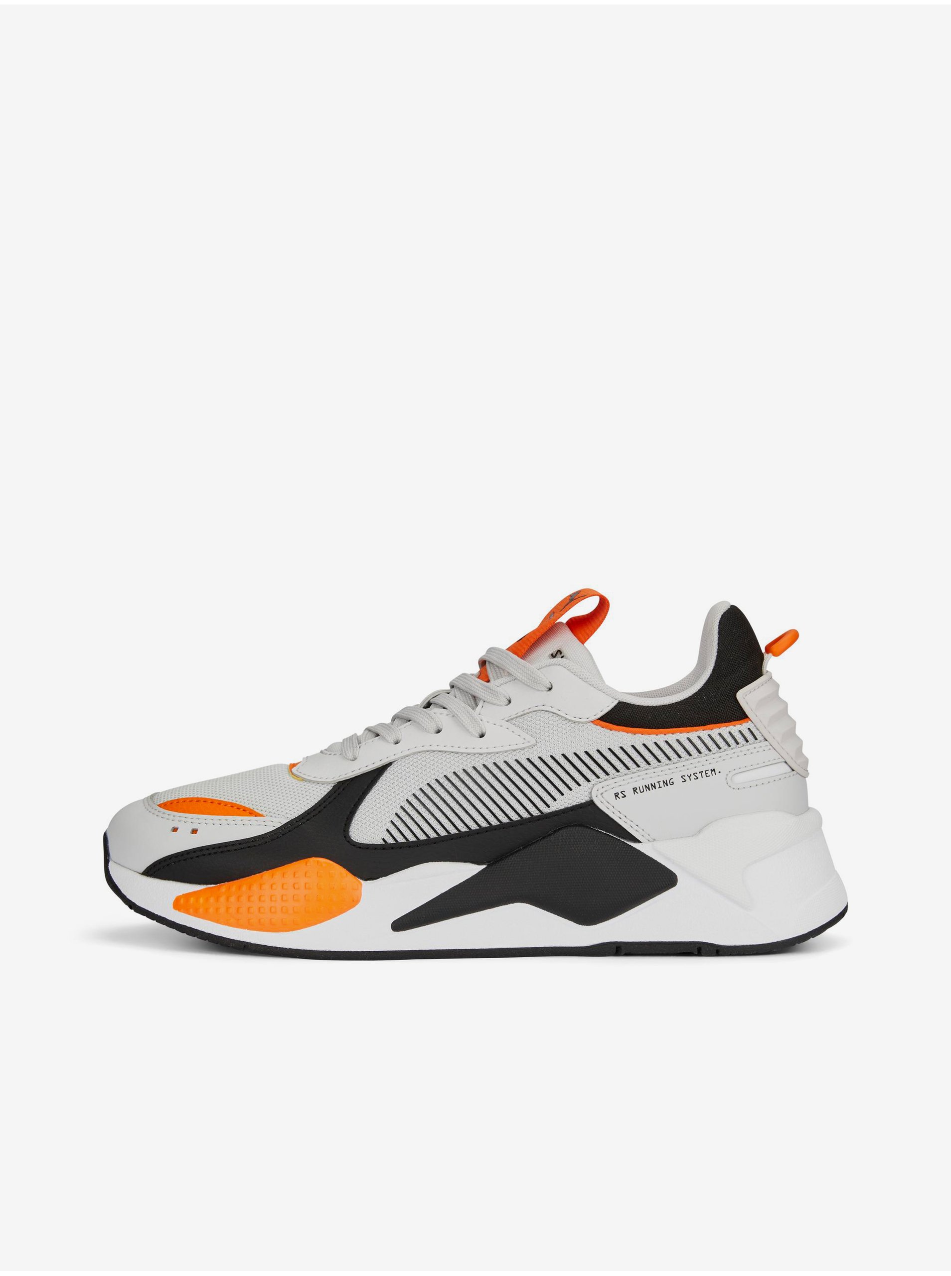 Lacno Topánky pre mužov Puma - biela, oranžová