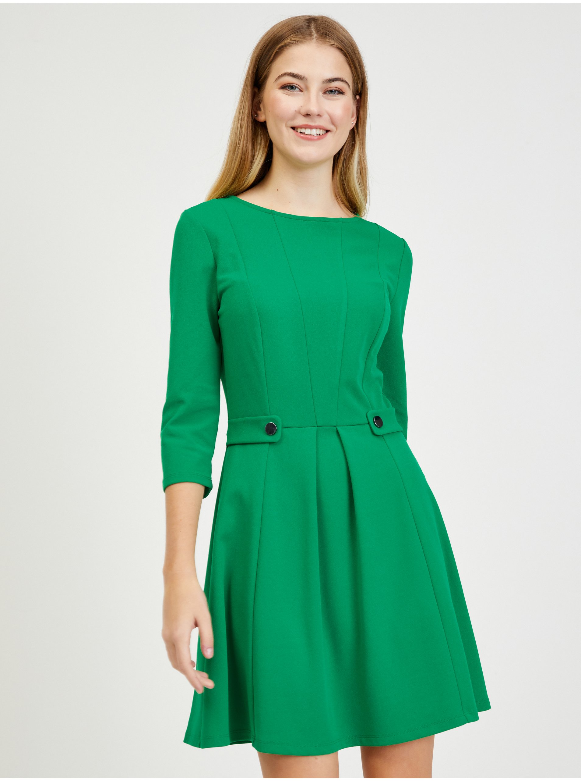 Lacno Šaty do práce pre ženy ORSAY - zelená