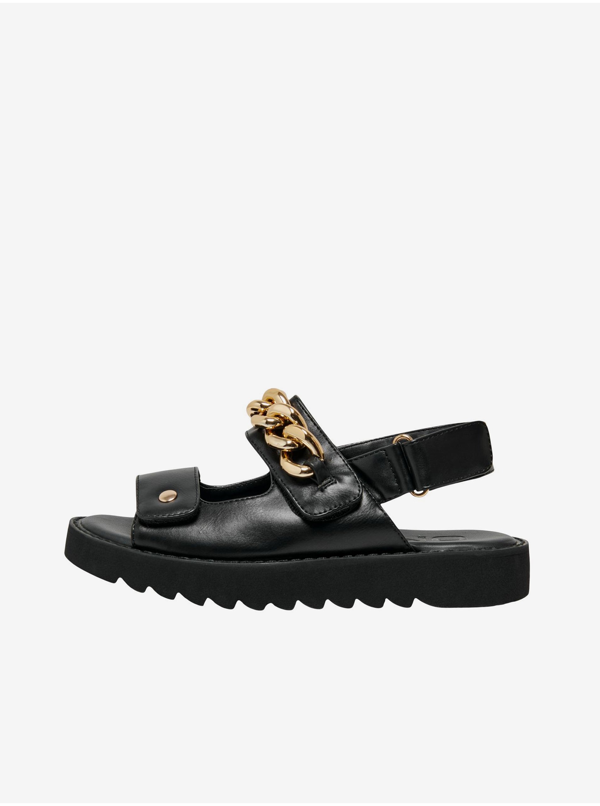 E-shop Černé dámské sandály ONLY Malu