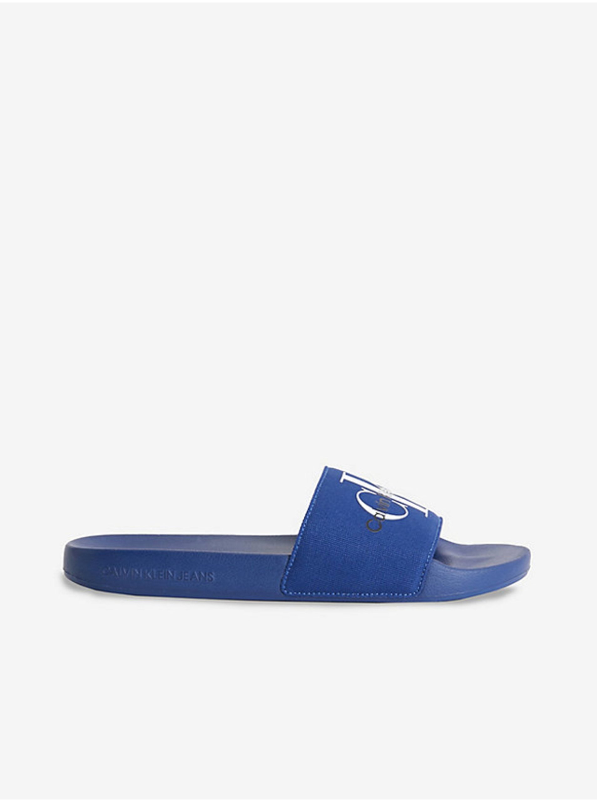 E-shop Modré pánské pantofle Calvin Klein Jeans