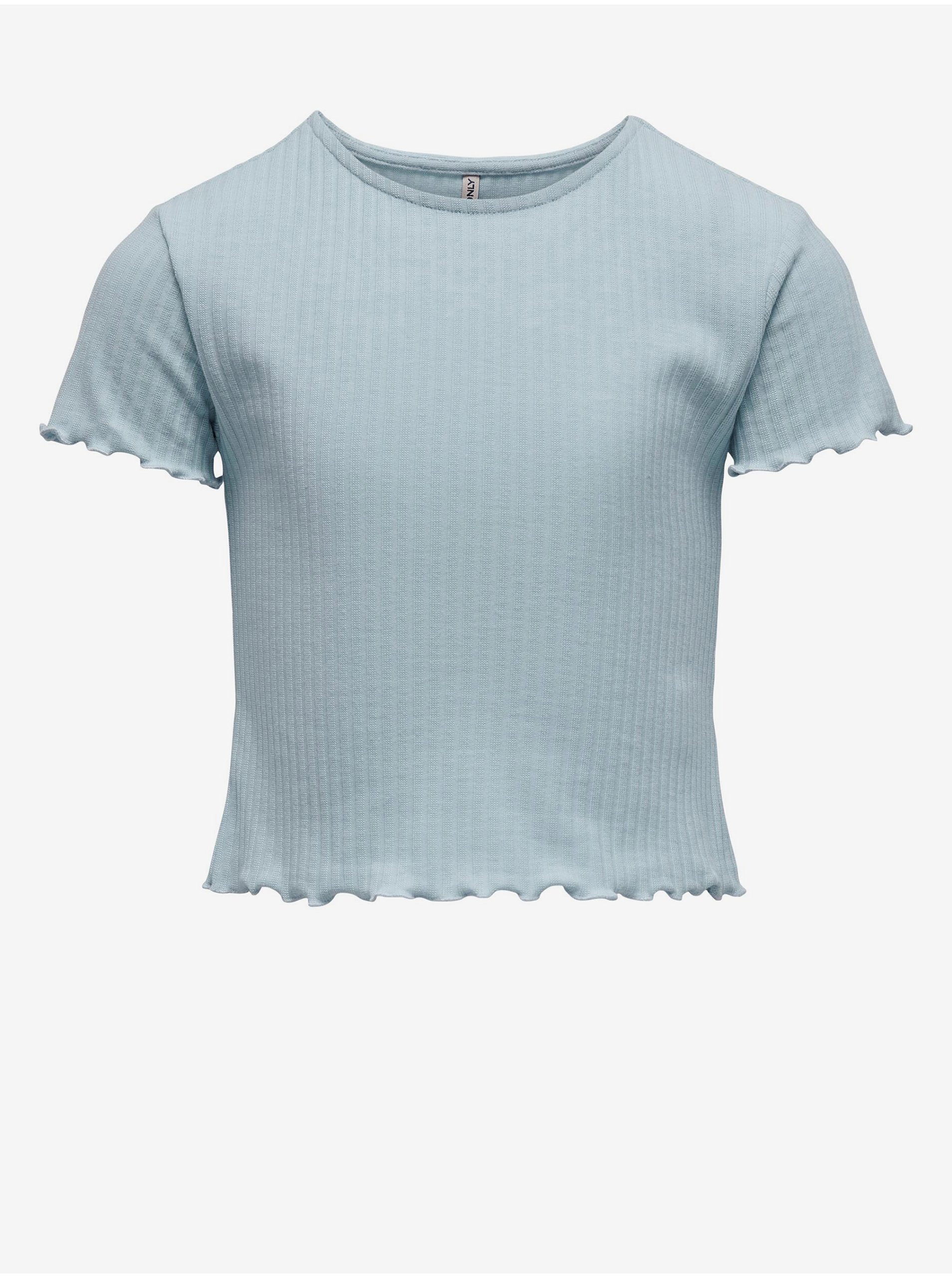 E-shop Světle modré holčičí tričko ONLY Nella