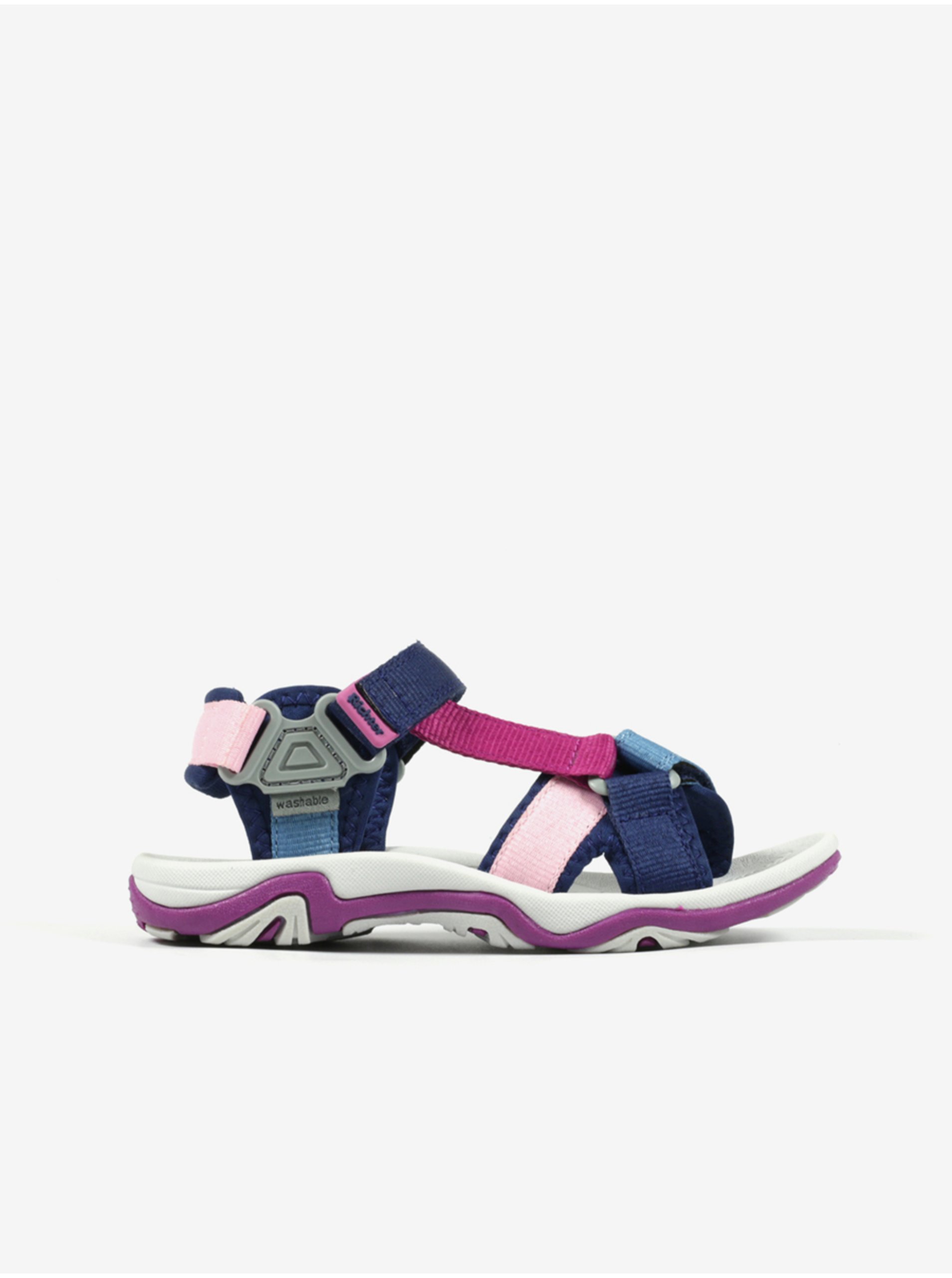 E-shop Růžovo-modré holčičí sandály Richter