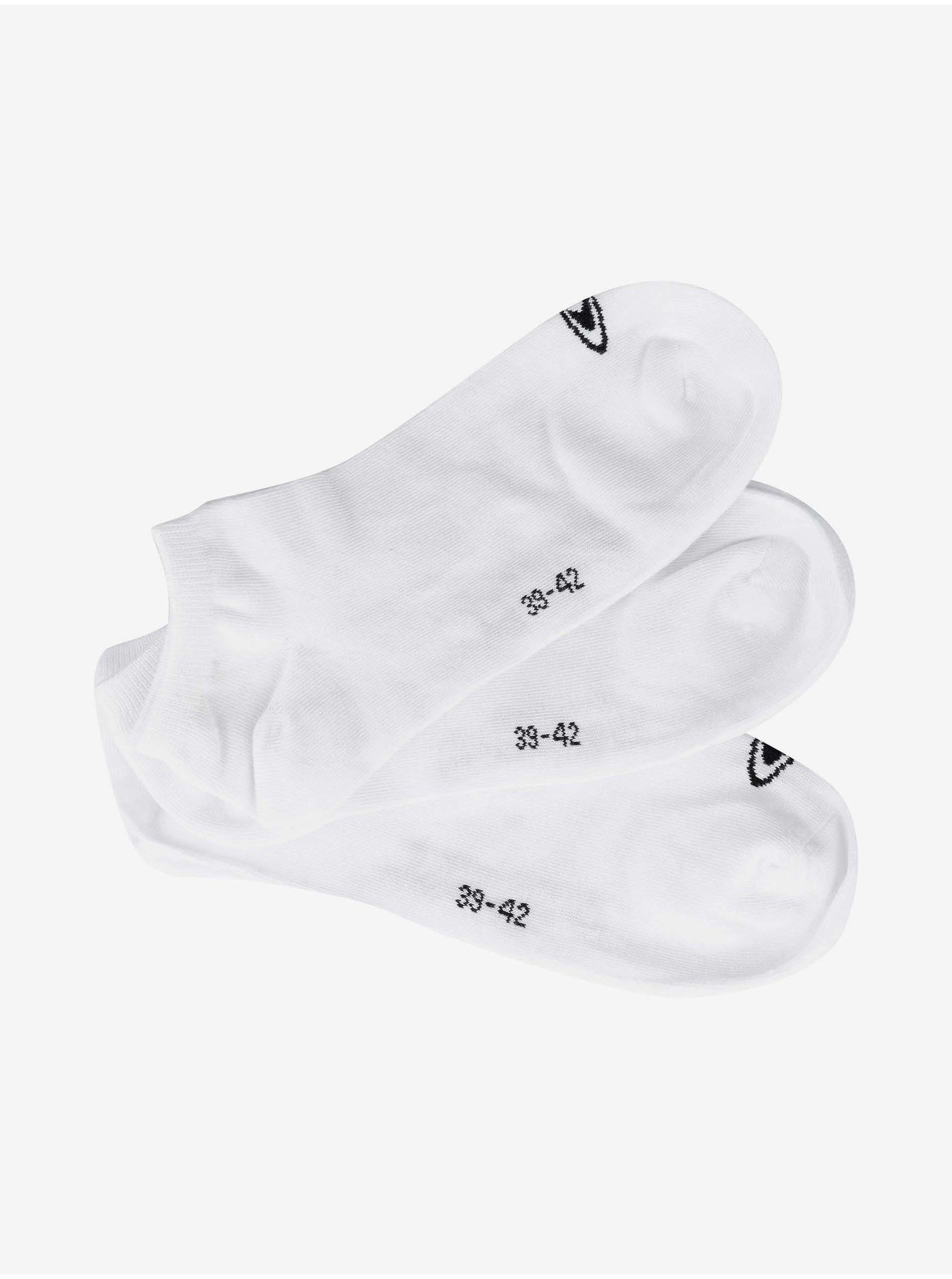 E-shop Sada tří párů unisex ponožek v bílé barvě O'Neill Sneaker