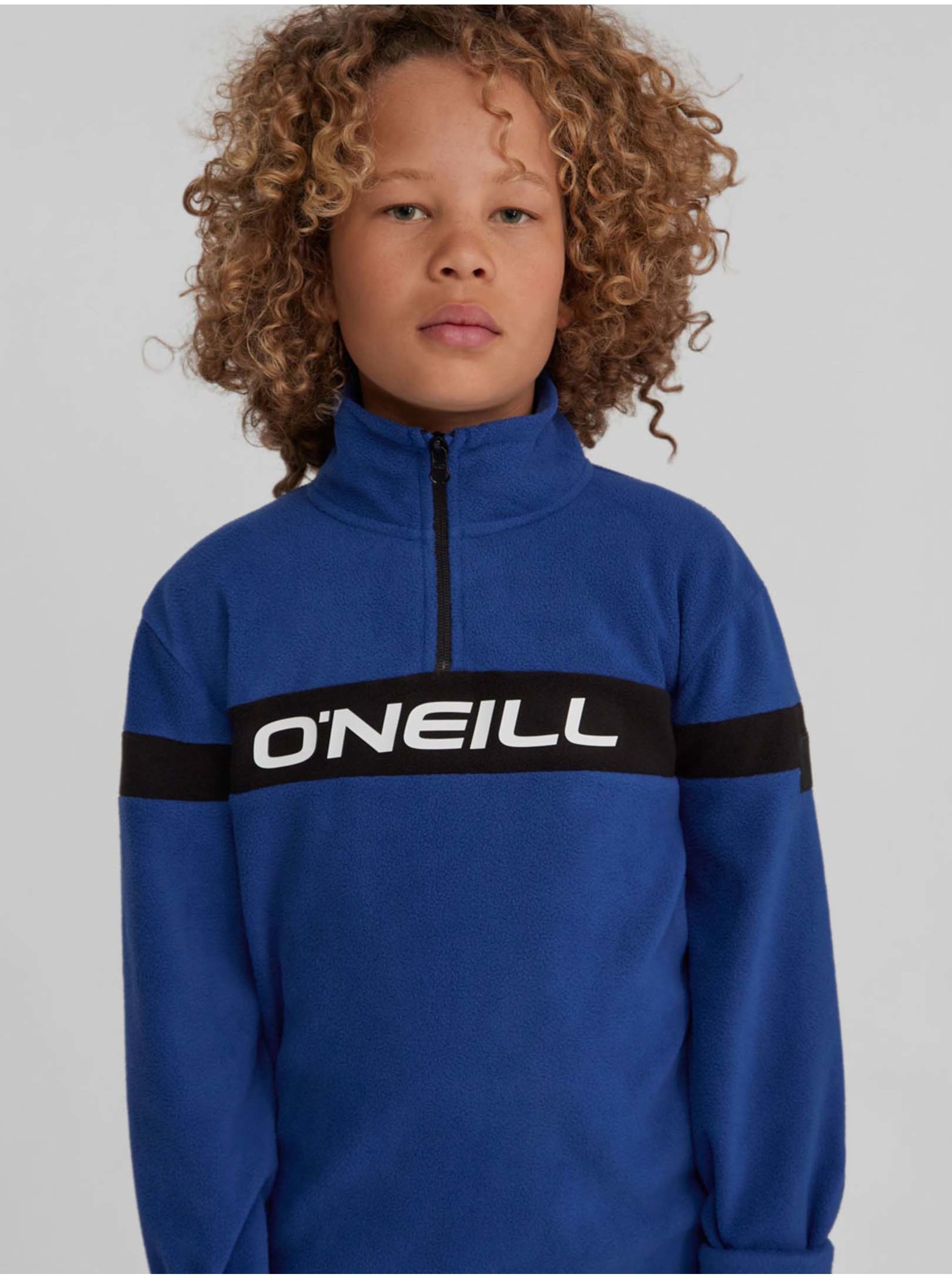 E-shop Modrá chlapčenská mikina O'Neill COLORBLOCK FLEECE