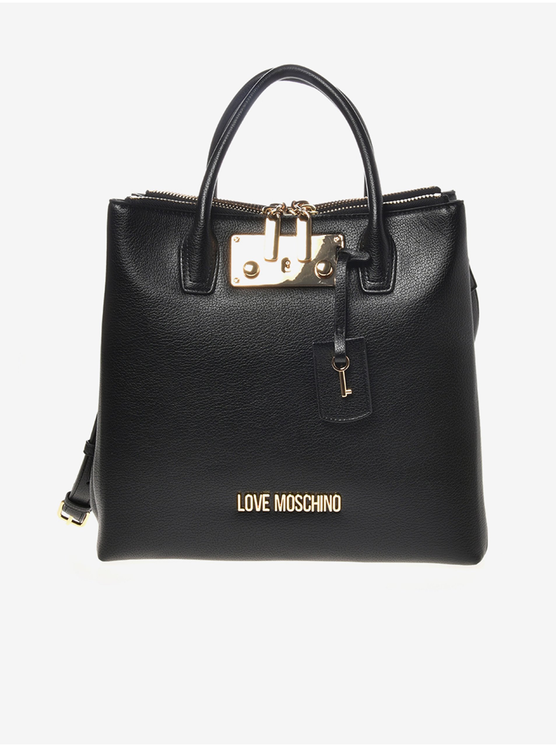 Lacno Čierna dámska kabelka Love Moschino