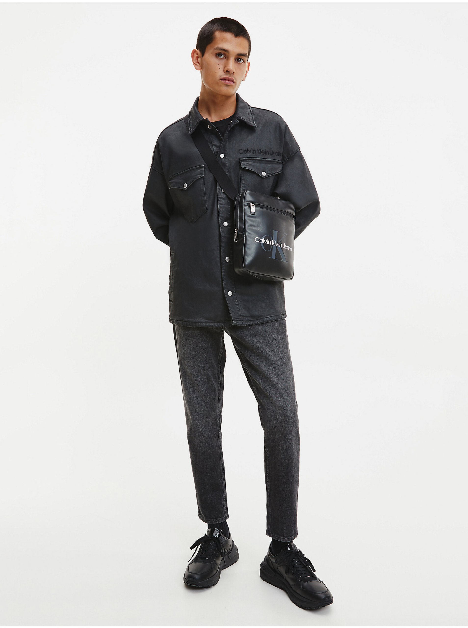 E-shop Černá pánská taška Calvin Klein Jeans