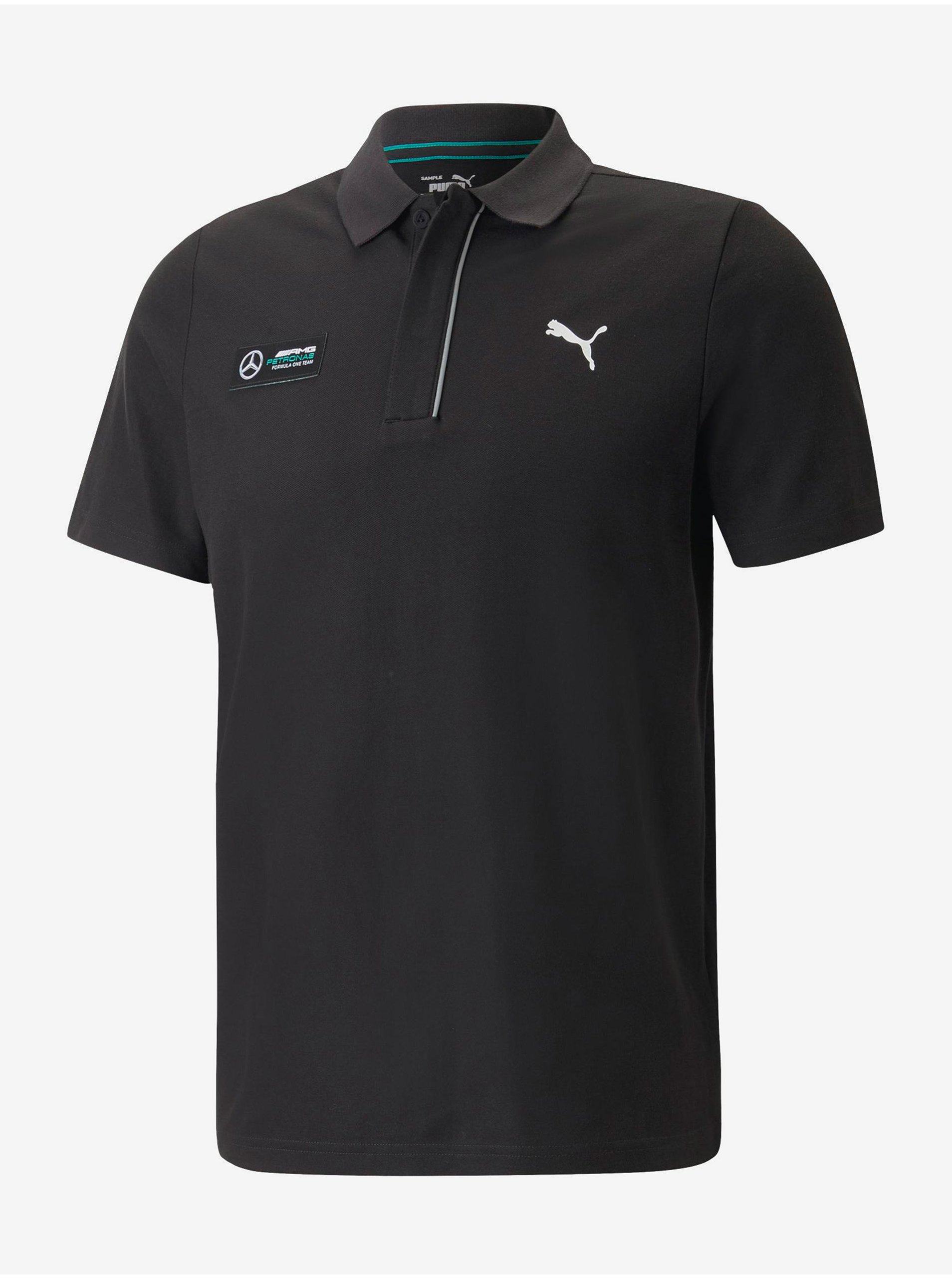Lacno Čierne pánske polo tričko Puma MAPF1