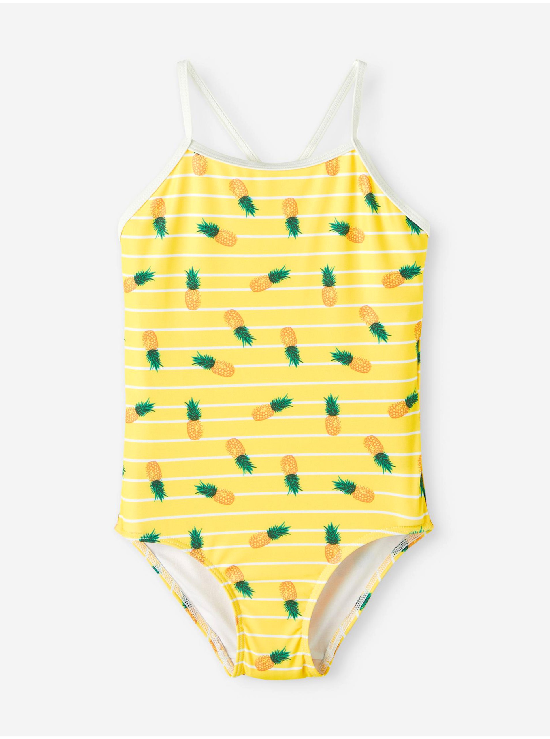 E-shop Žlté dievčenské vzorované plavky name it Ziza