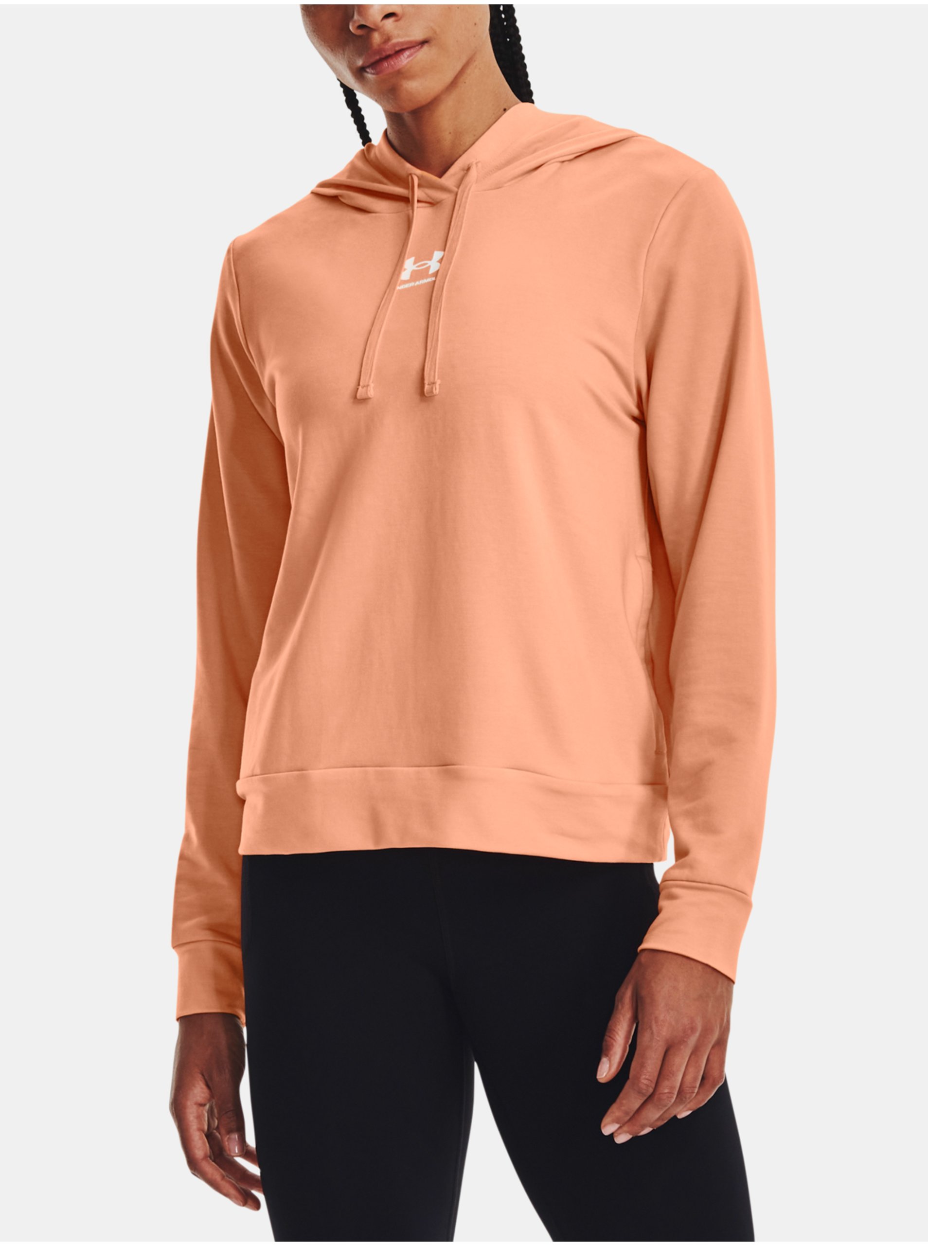 Levně Mikina Under Armour Rival Terry Hoodie-ORG