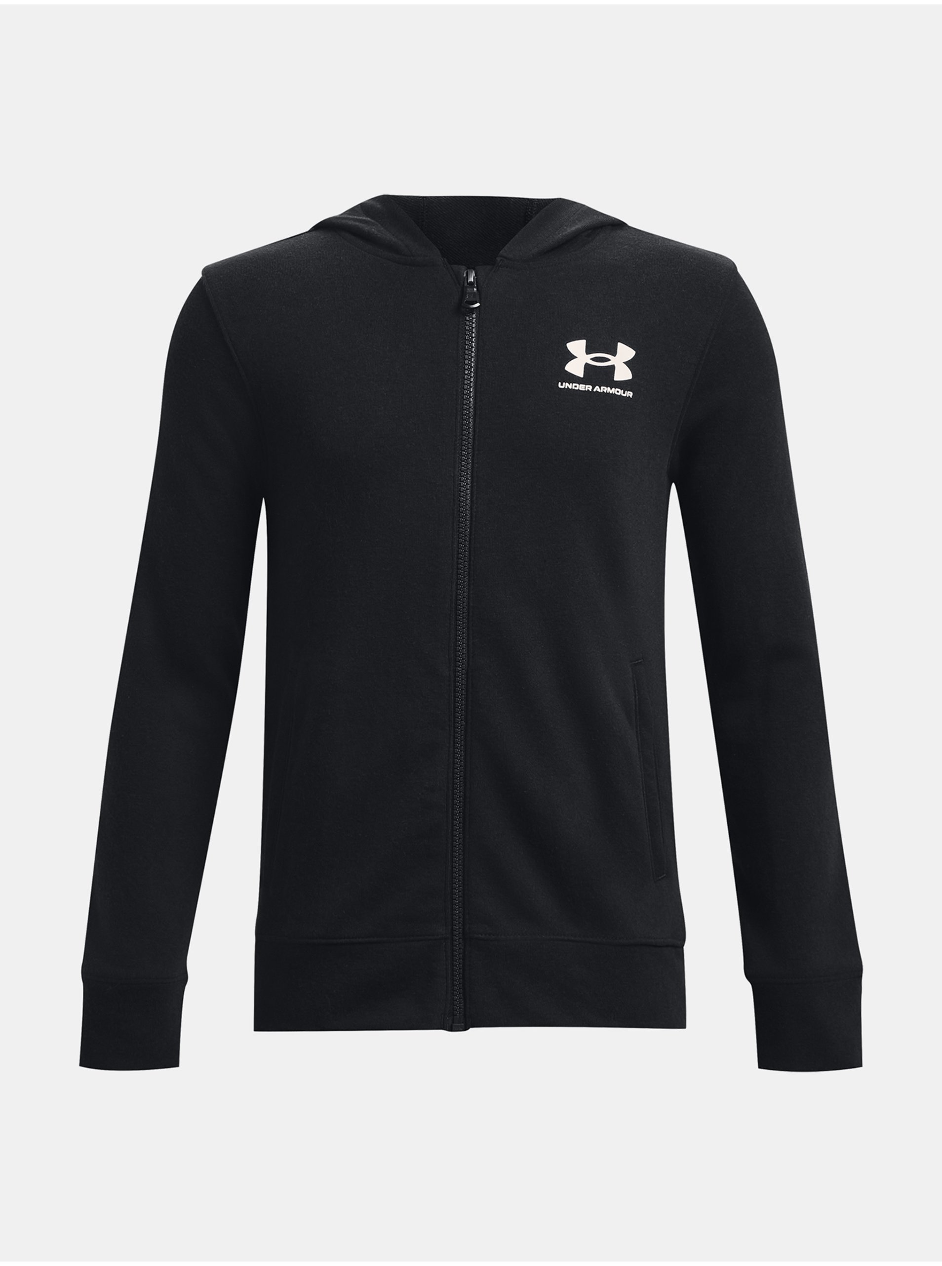 Lacno Mikina Under Armour UA Rival Terry FZ Hoodie-BLK