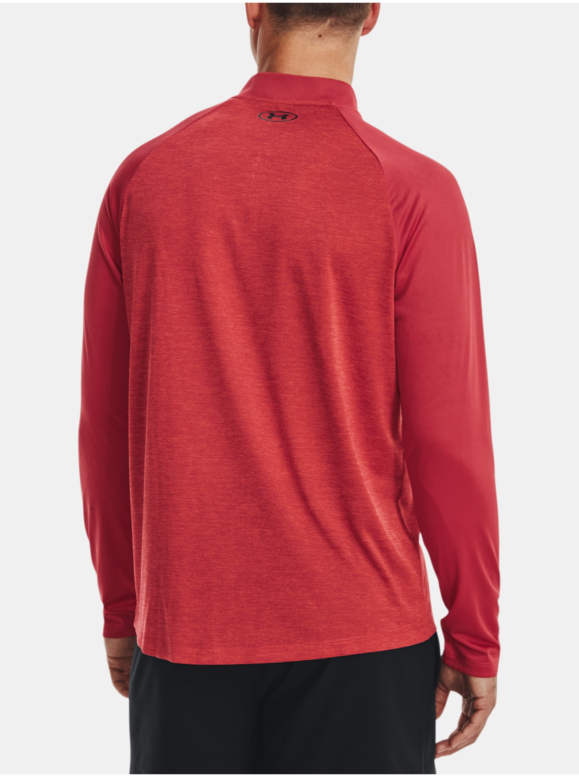 Tričko Under Armour UA Tech 2.0 Novelty 1/4 Zip-RED