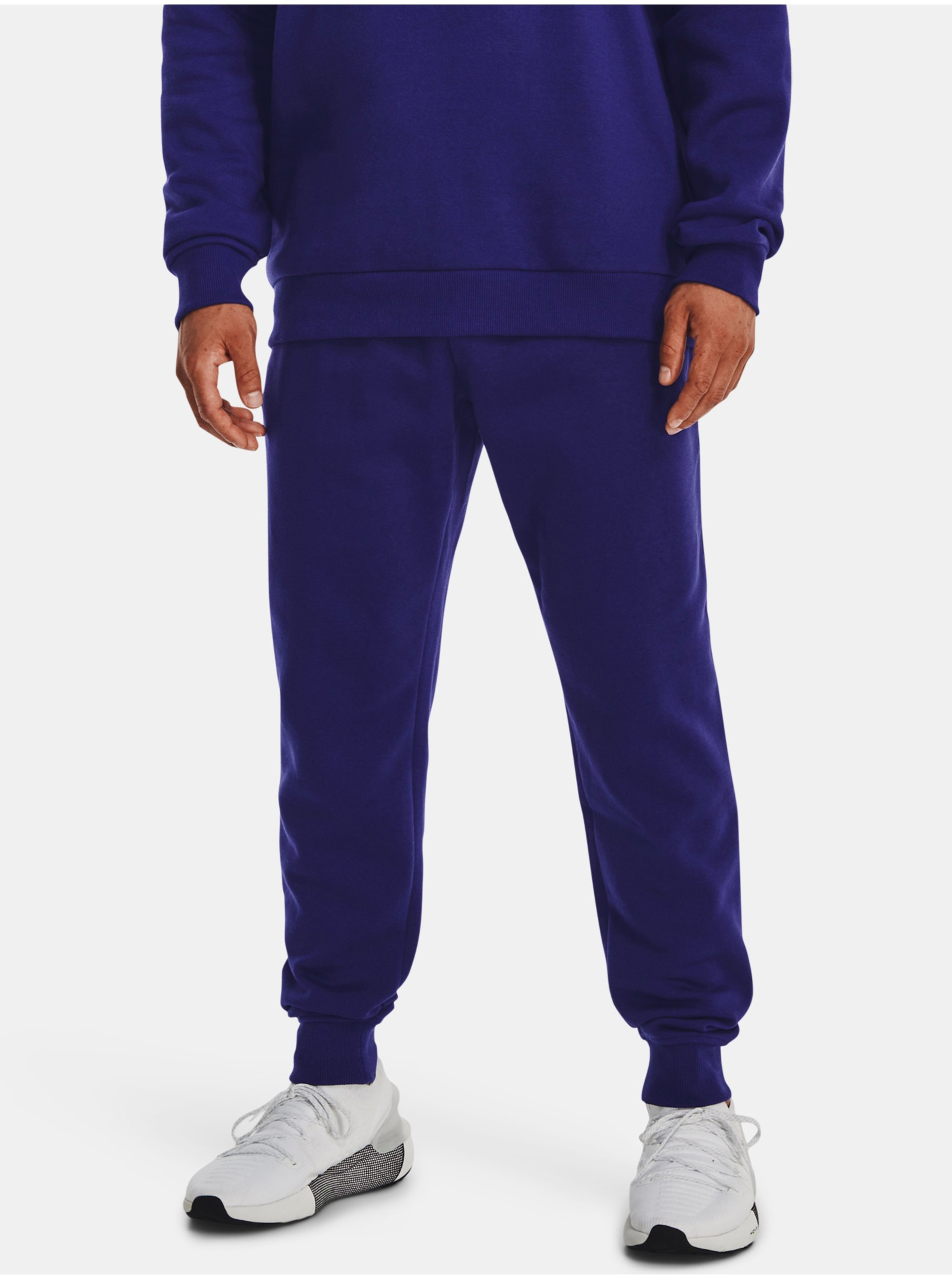 Levně Tepláky Under Armour UA Rival Fleece Joggers-BLU