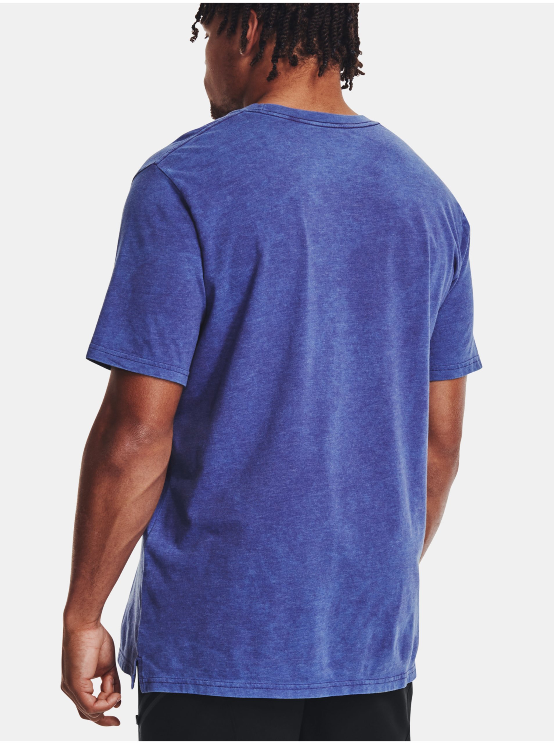 Tričko Under Armour UA WASH TONAL SPORTSTYLE SS-BLU