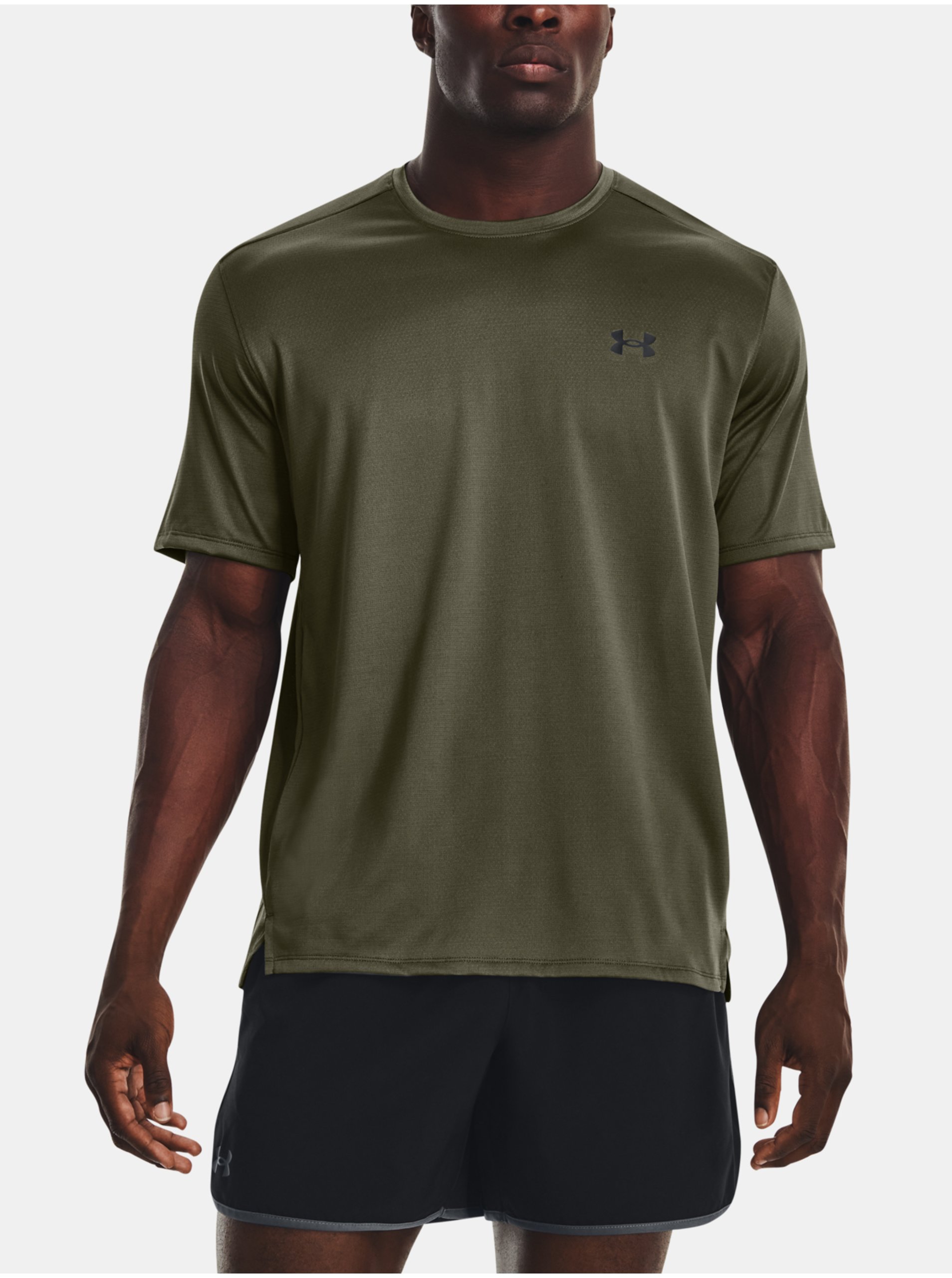 E-shop Khaki sportovní tričko Under Armour UA Tech Vent SS