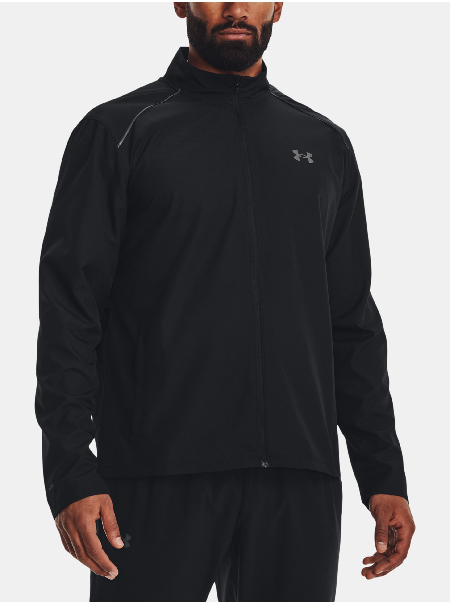 Levně Bunda Under Armour UA STORM RUN JACKET -BLK