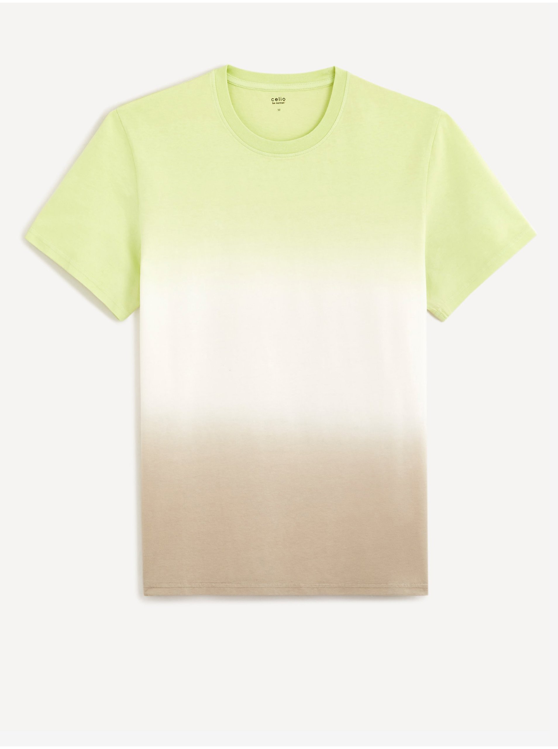 E-shop Krémové pánské tričko Celio Deutye