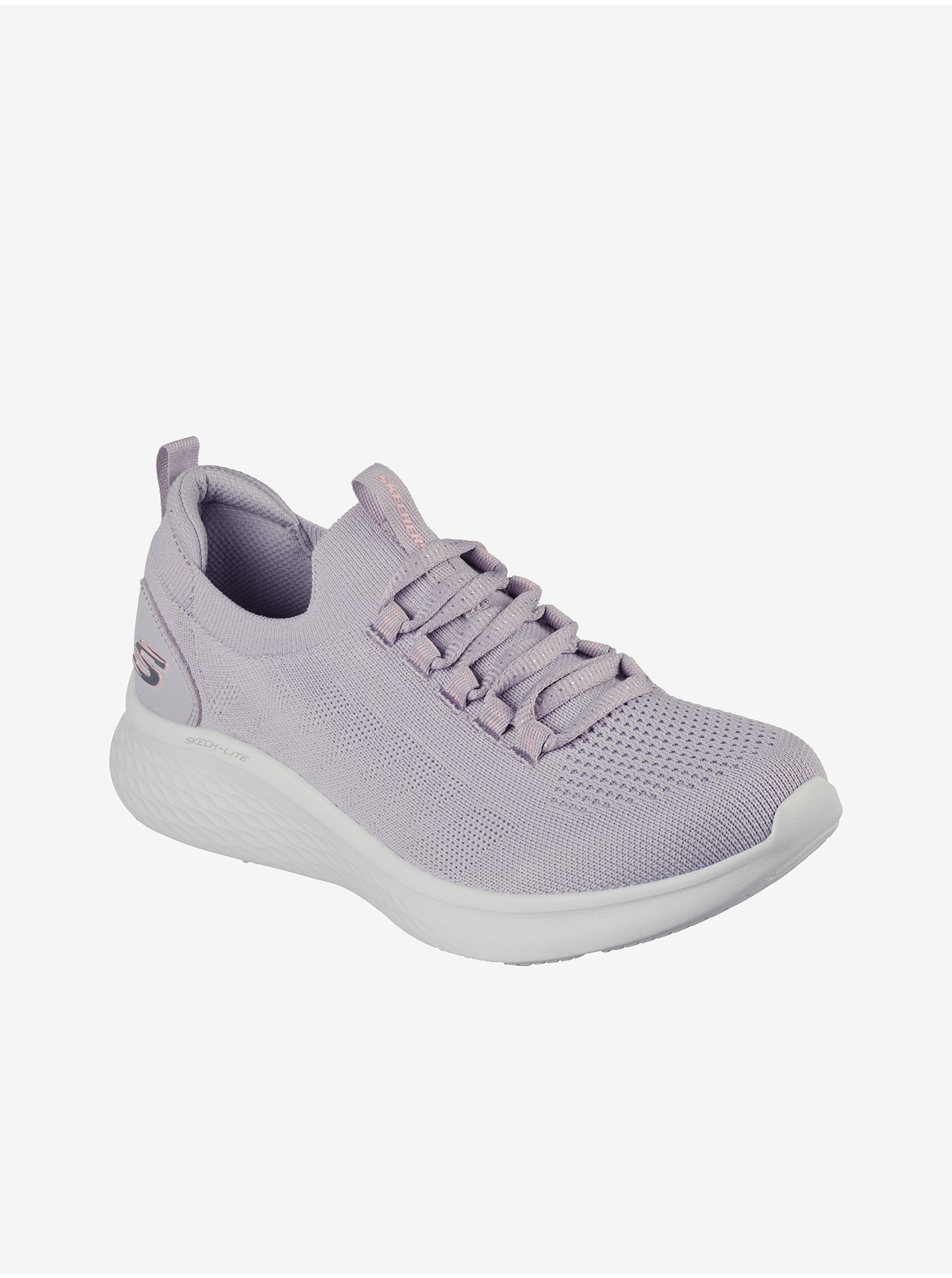 E-shop Svetlo fialové dámske tenisky Skechers