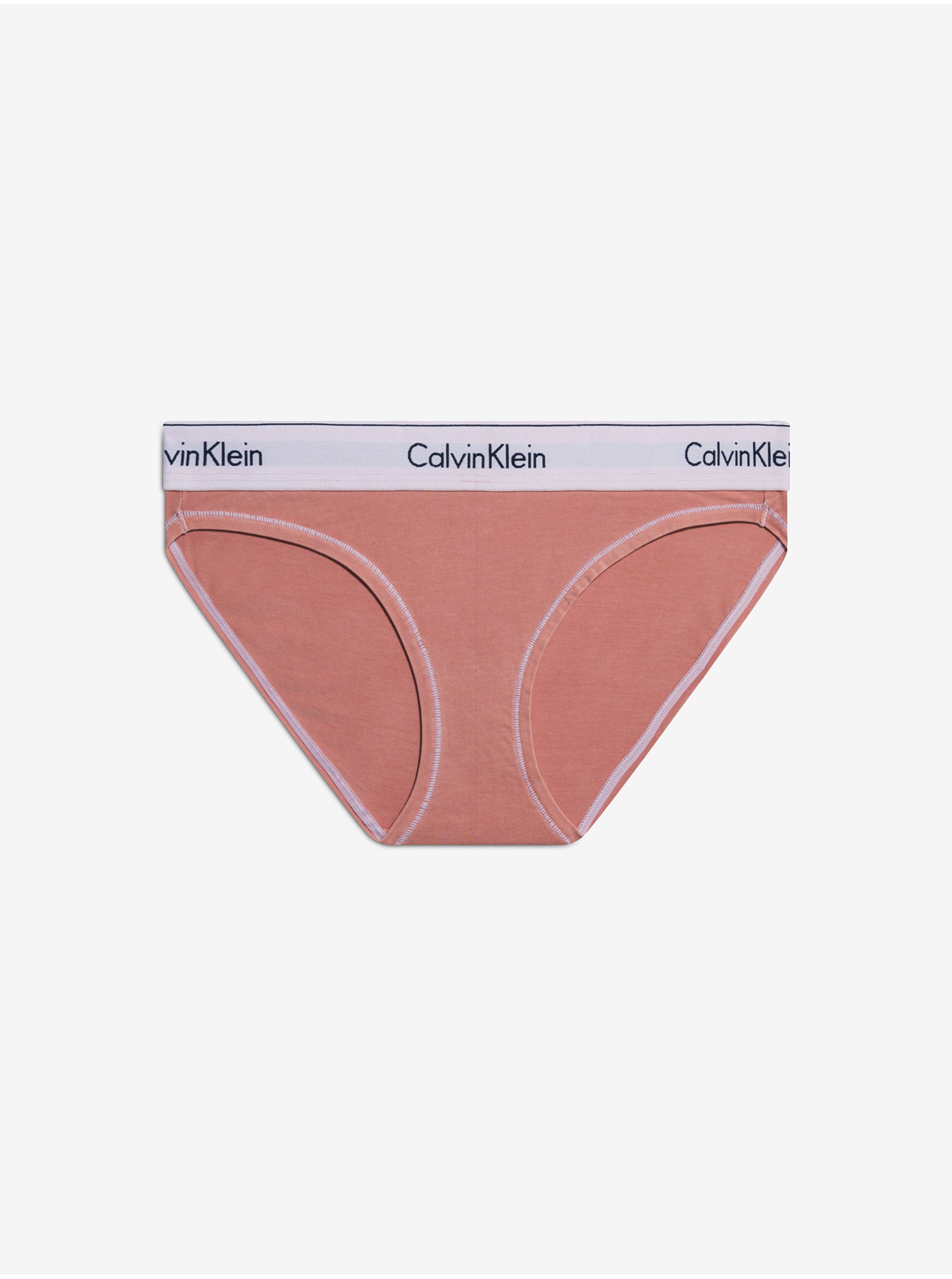 Levně Růžové dámské kalhotky Calvin Klein Underwear