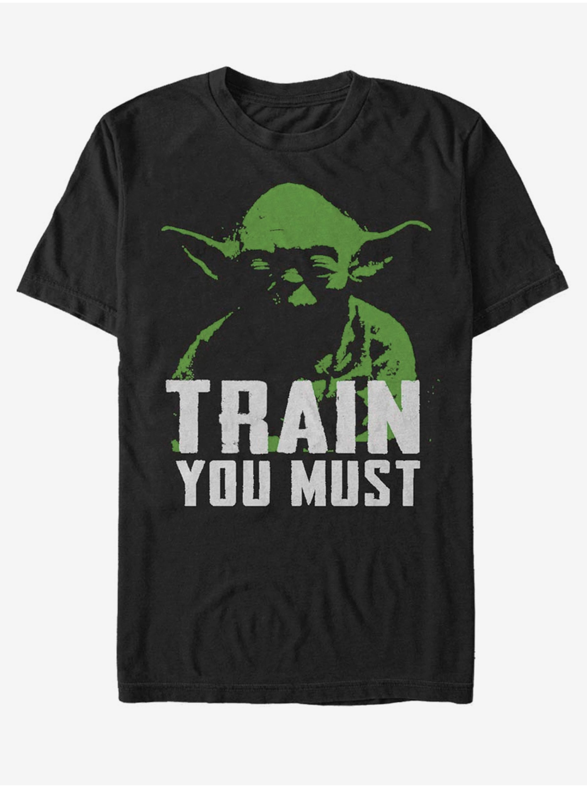 Levně Yoda Train You Must ZOOT. FAN Star Wars - unisex tričko