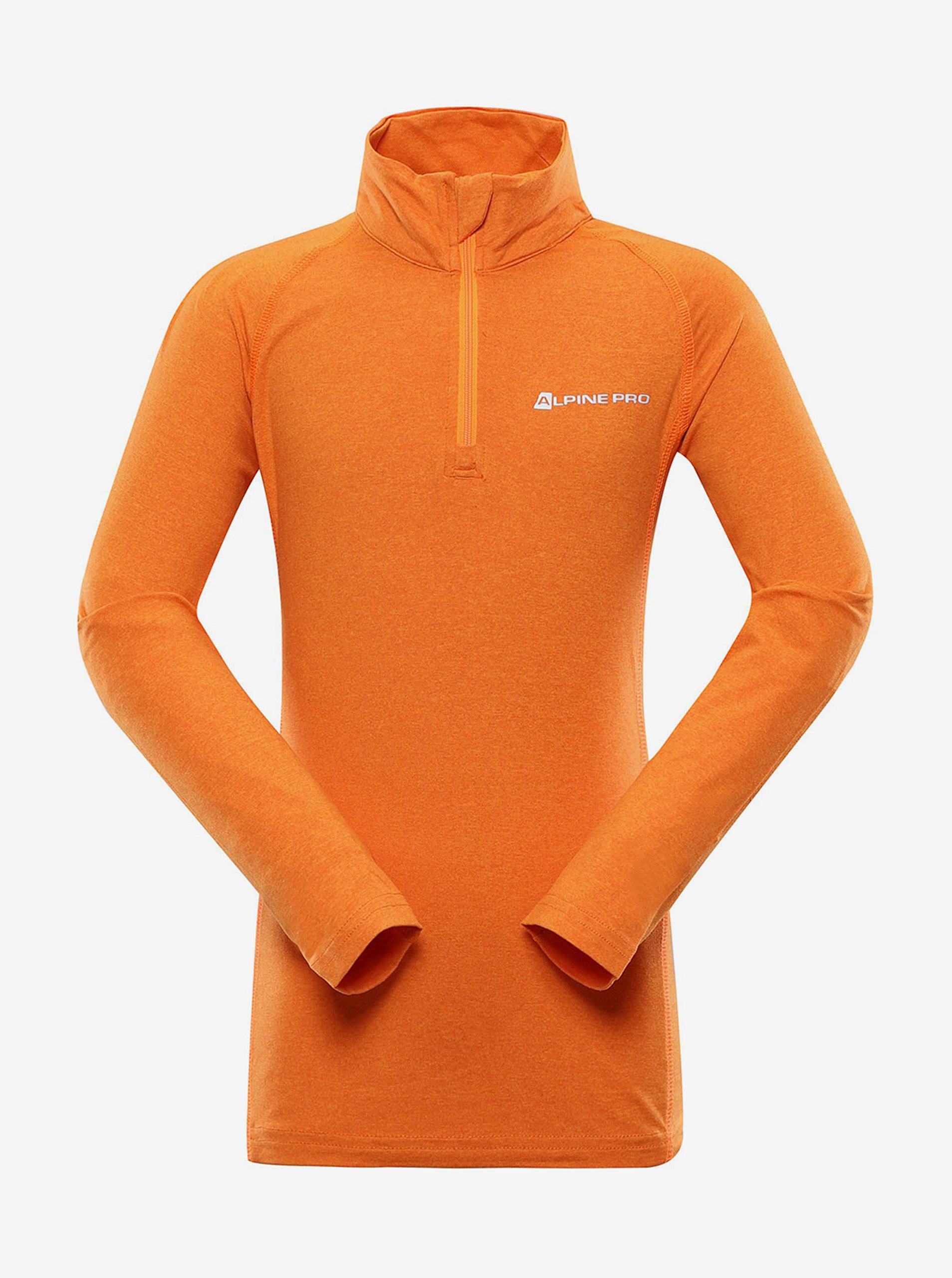 Levně Oranžové dětské sportovní tričko ALPINE PRO ASUPPO