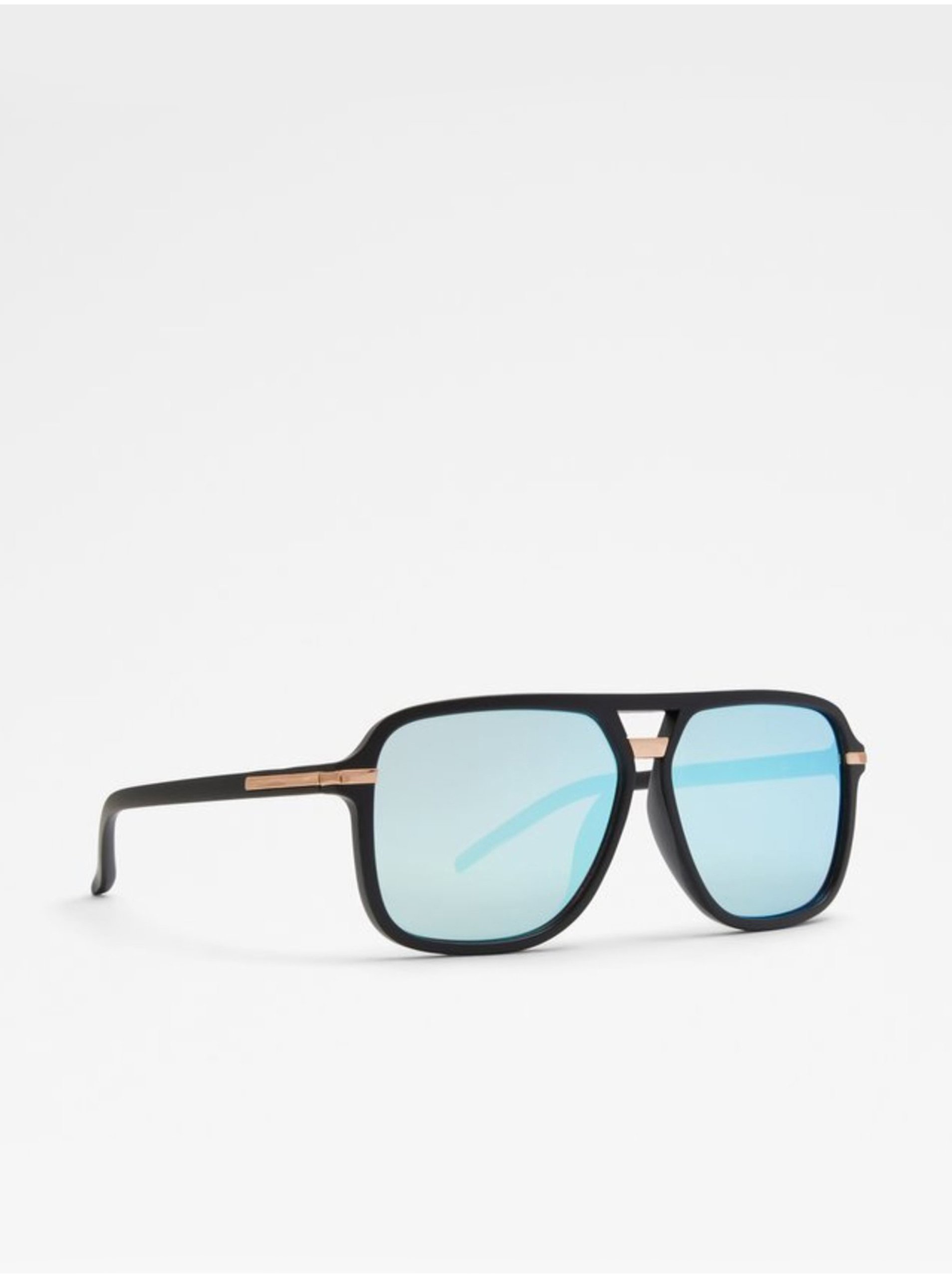 Lacno Slnečné okuliare pre mužov ALDO - modrá