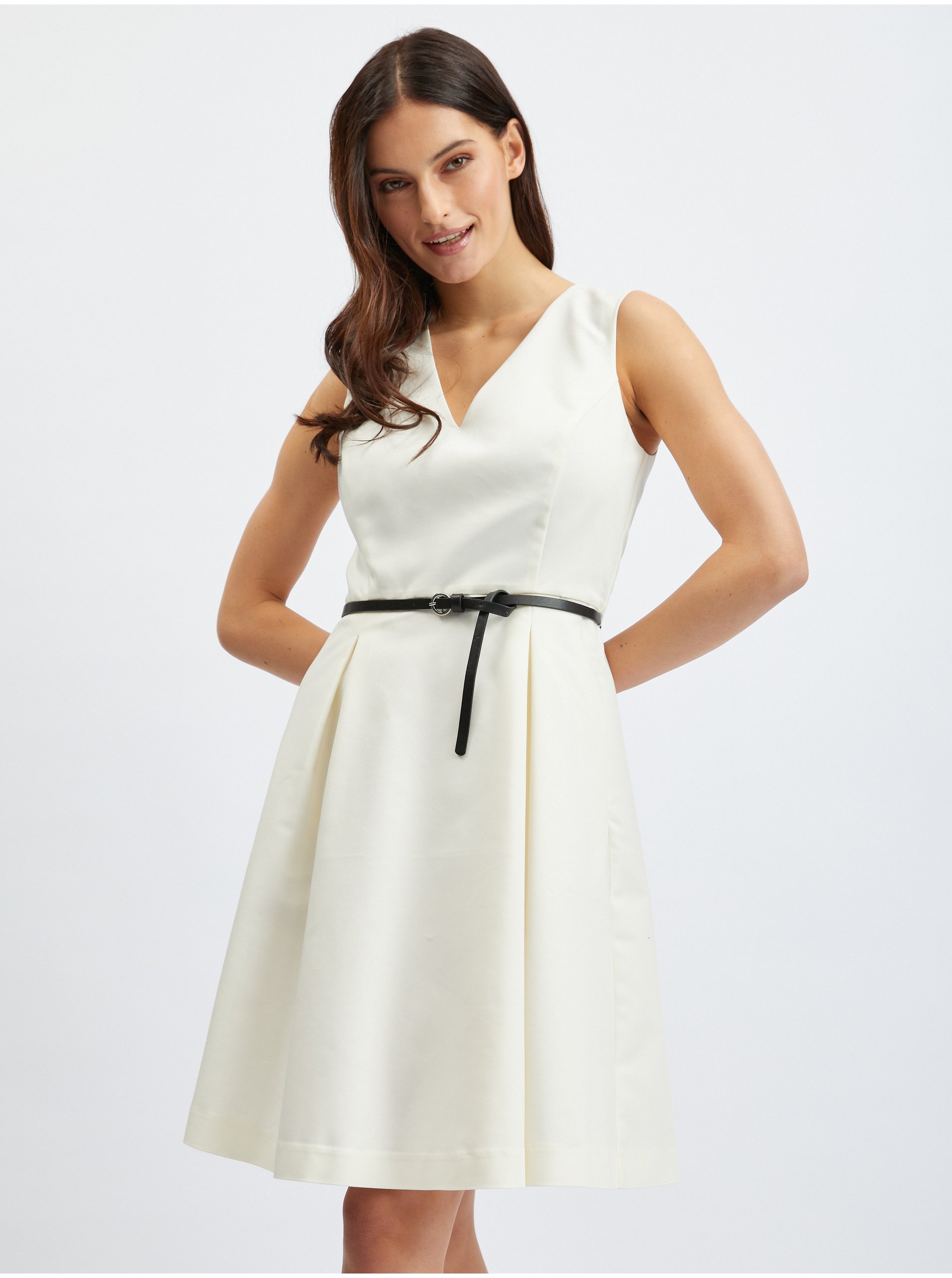 Lacno Šaty na denné nosenie pre ženy ORSAY - biela