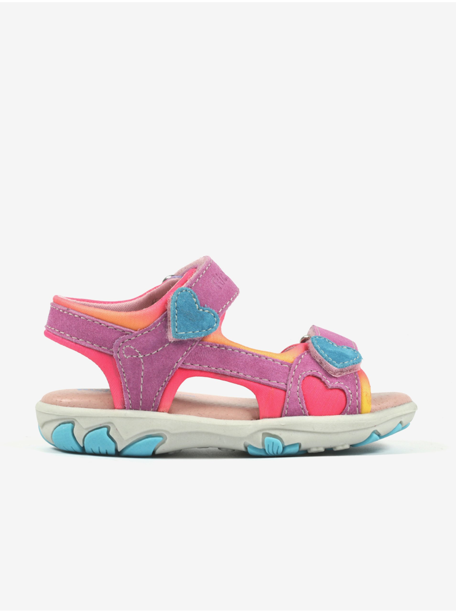 E-shop Růžové holčičí sandály Richter