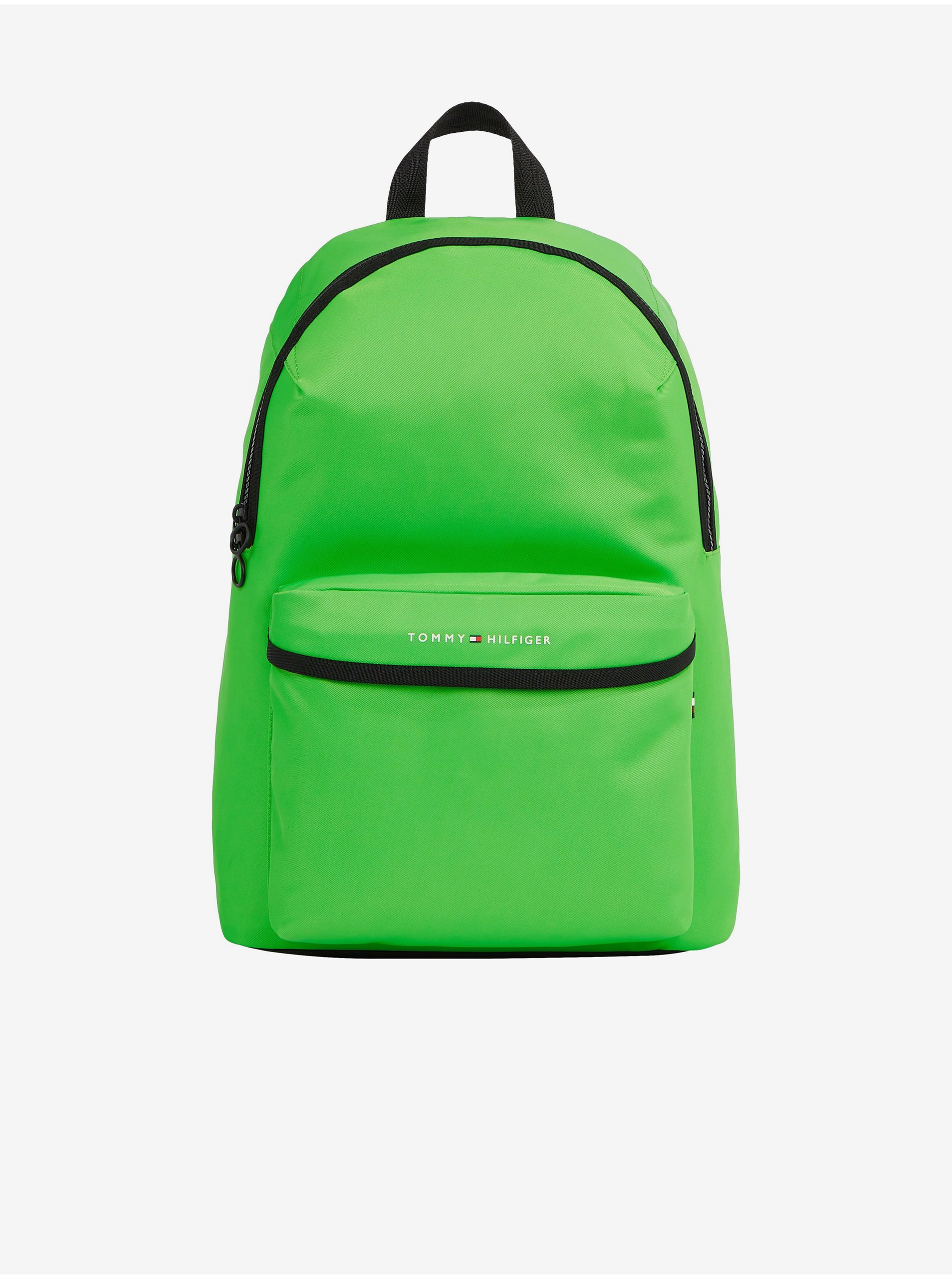 Levně Světle zelený pánský batoh Tommy Hilfiger Skyline