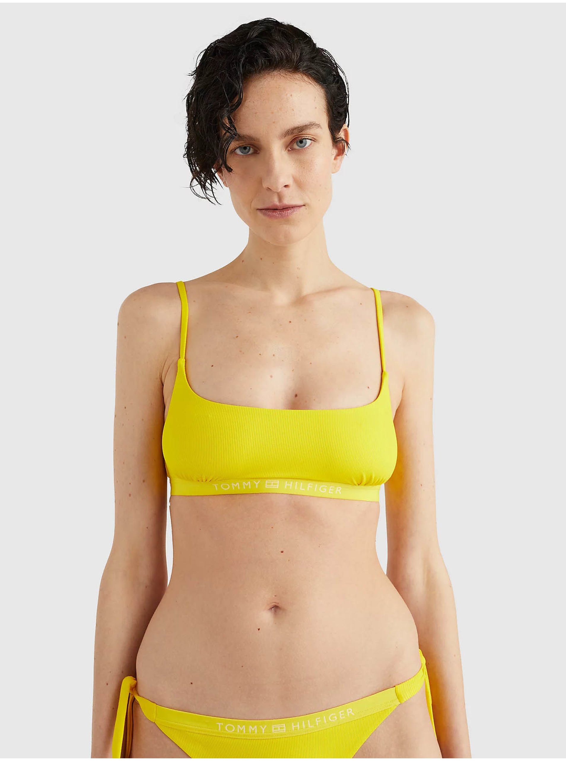 Lacno Dvojdielne pre ženy Tommy Hilfiger Underwear - žltá