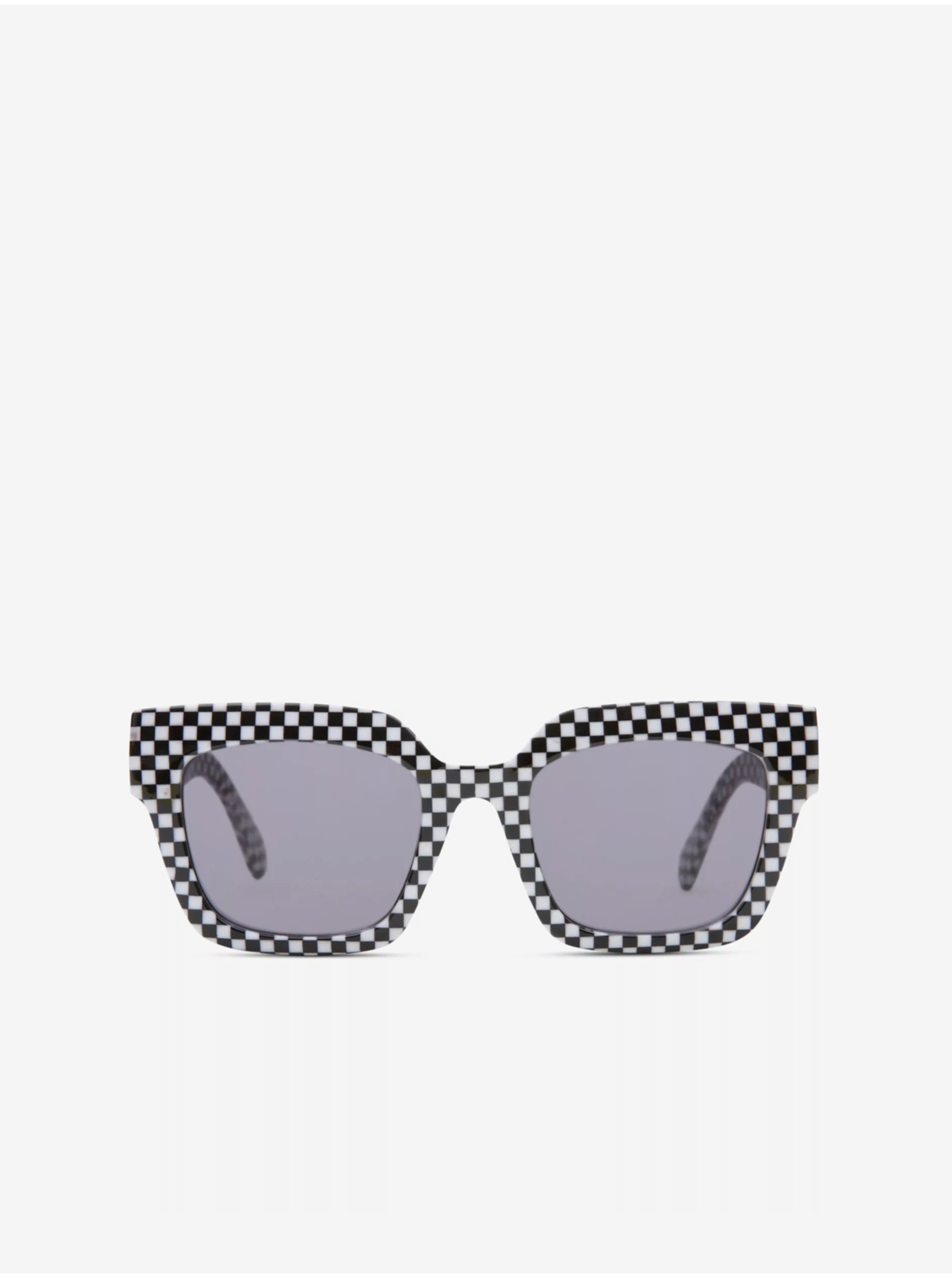 Levně Černo-bílé pánské vzorované sluneční brýle VANS Belden Shades