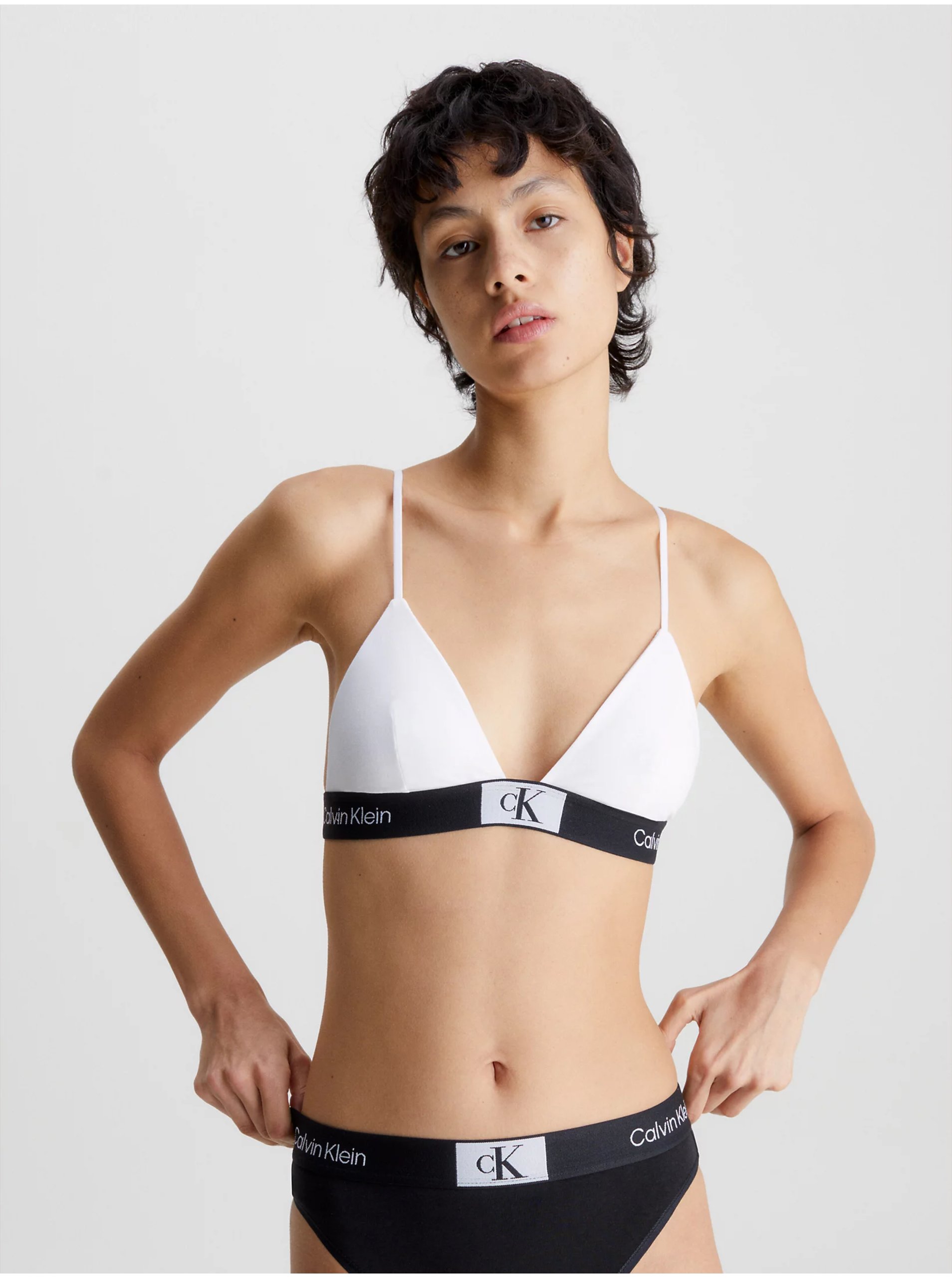 Lacno Podprsenky pre ženy Calvin Klein Underwear - biela, čierna