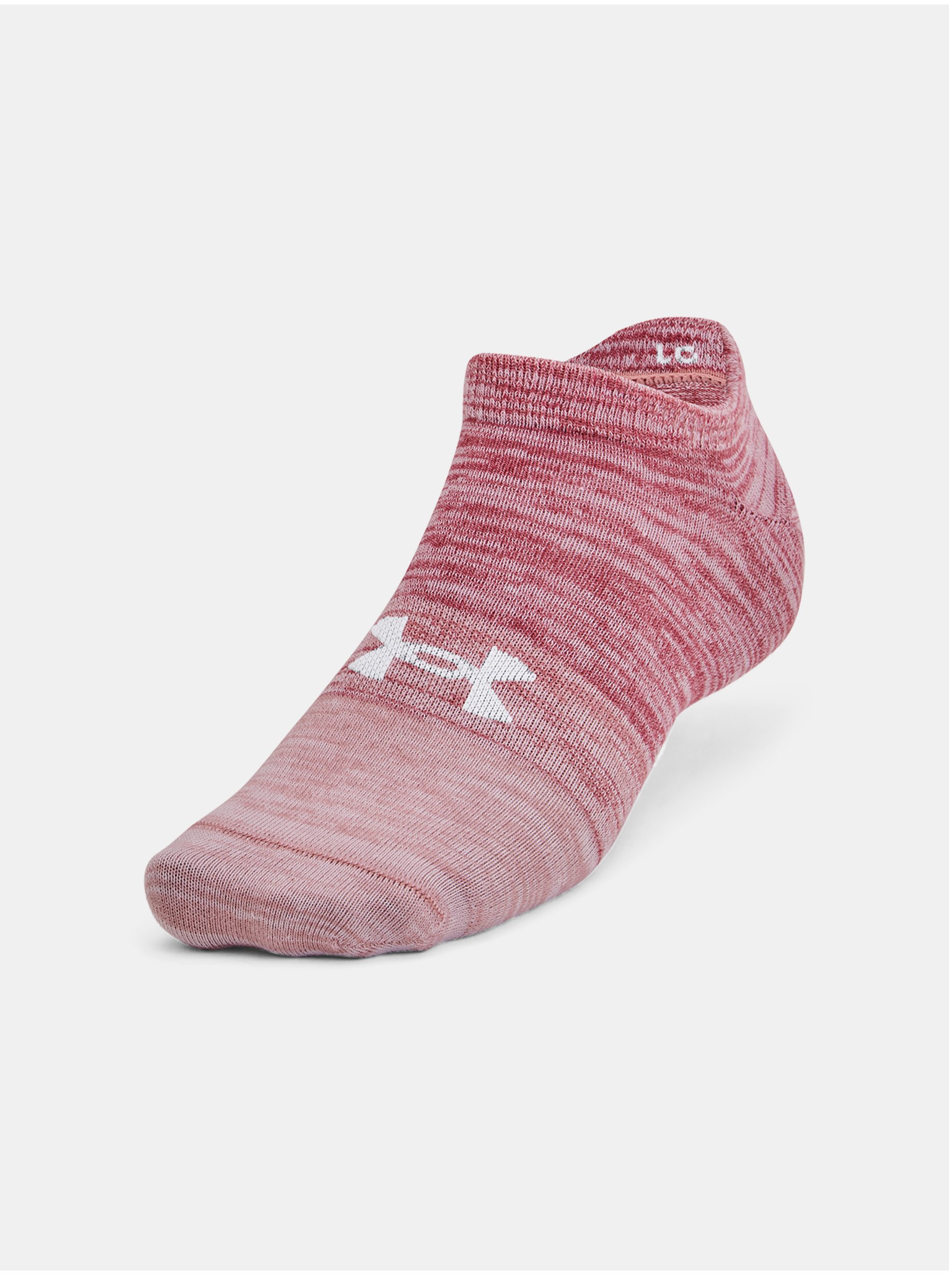 E-shop Ponožky Under Armour UA Essential No Show 3pk - růžová