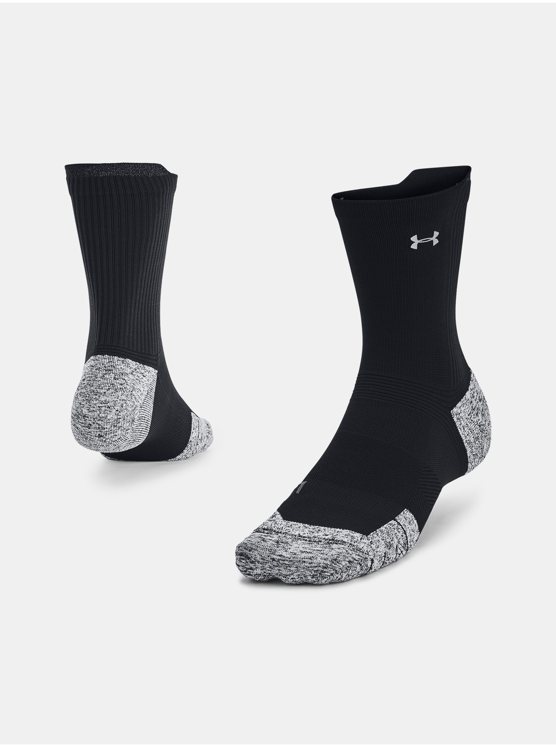 E-shop Ponožky Under Armour UA AD Run Cushion 1pk Mid - černá