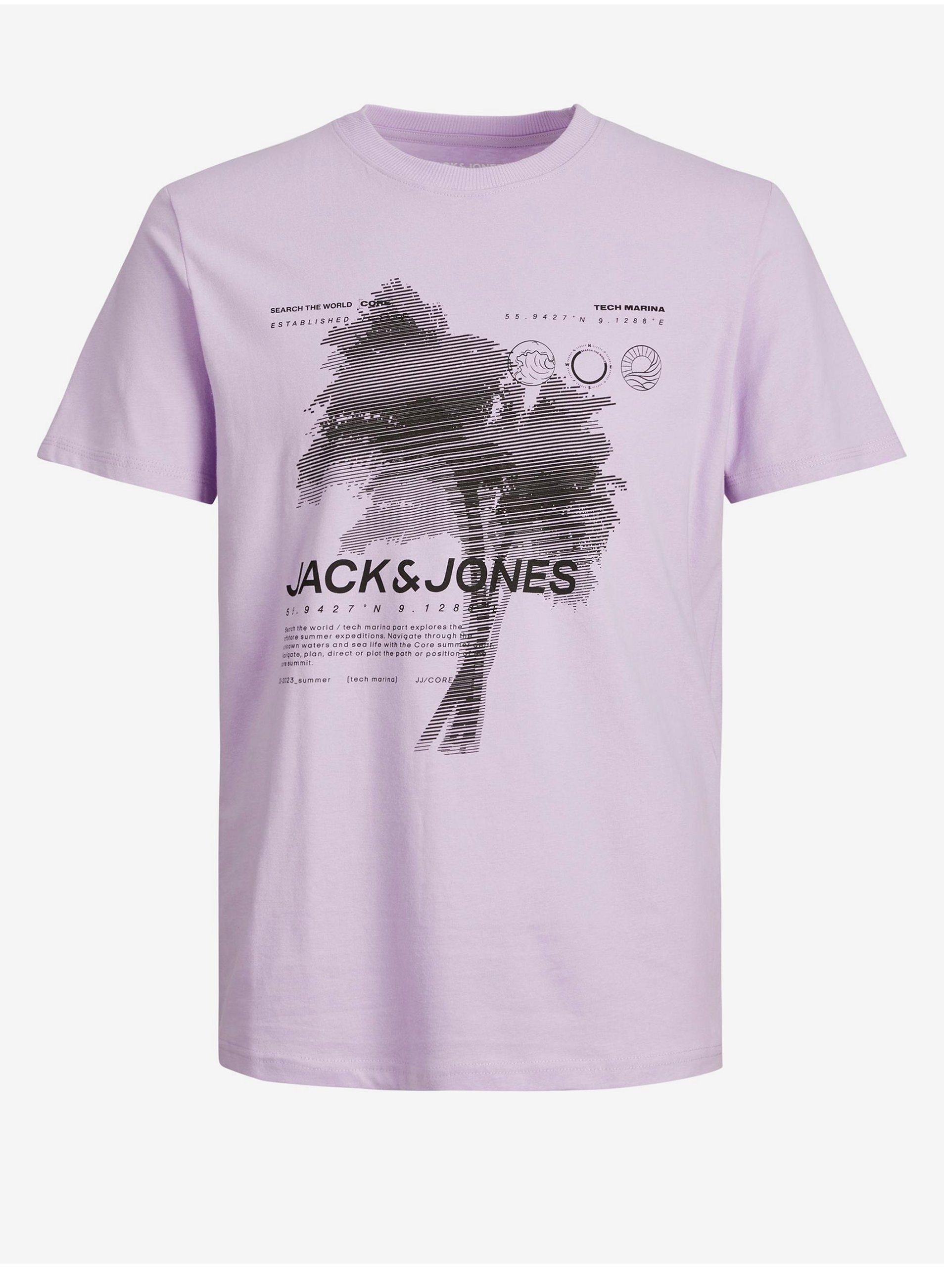 Lacno Jack & Jones - svetlofialová