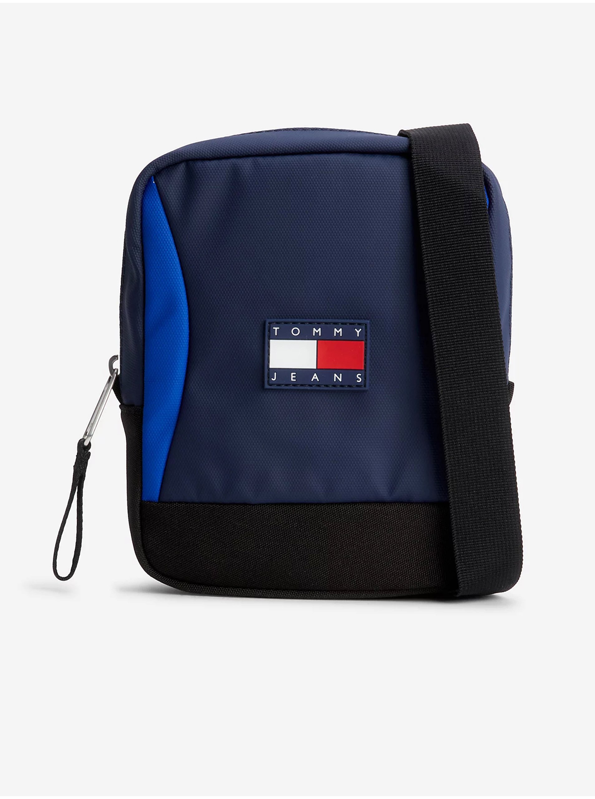 Levně Tmavě modrá pánská taška přes rameno Tommy Jeans Logo Reporter