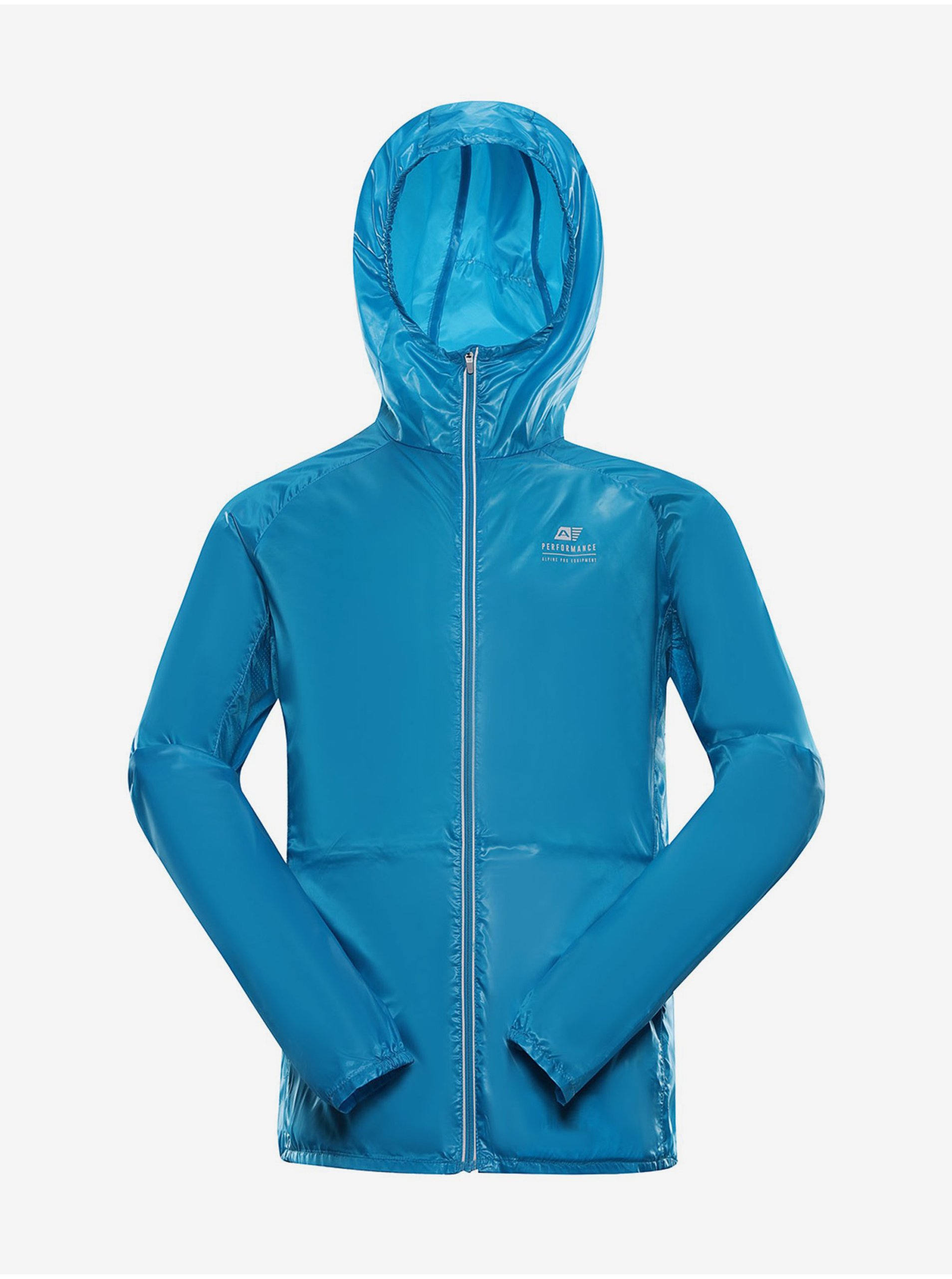 Levně Pánská ultralehká bunda s impregnací ALPINE PRO BIK modrá