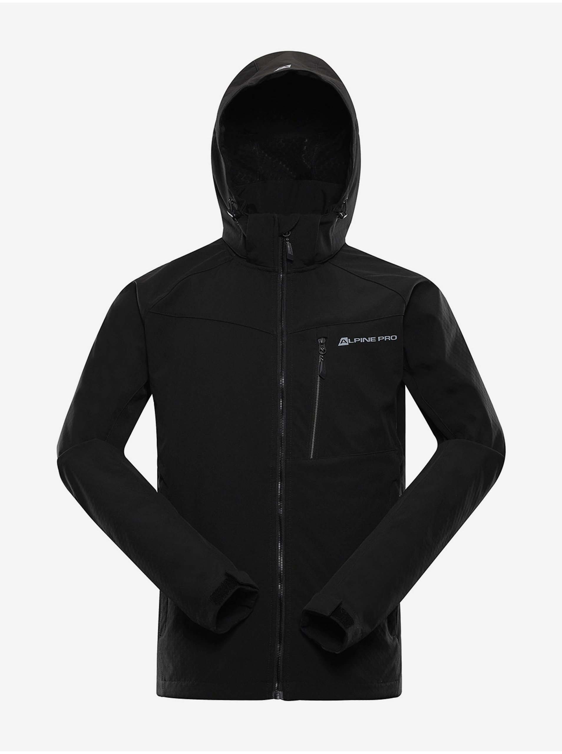 E-shop Pánská softshellová bunda s membránou ALPINE PRO LANC černá