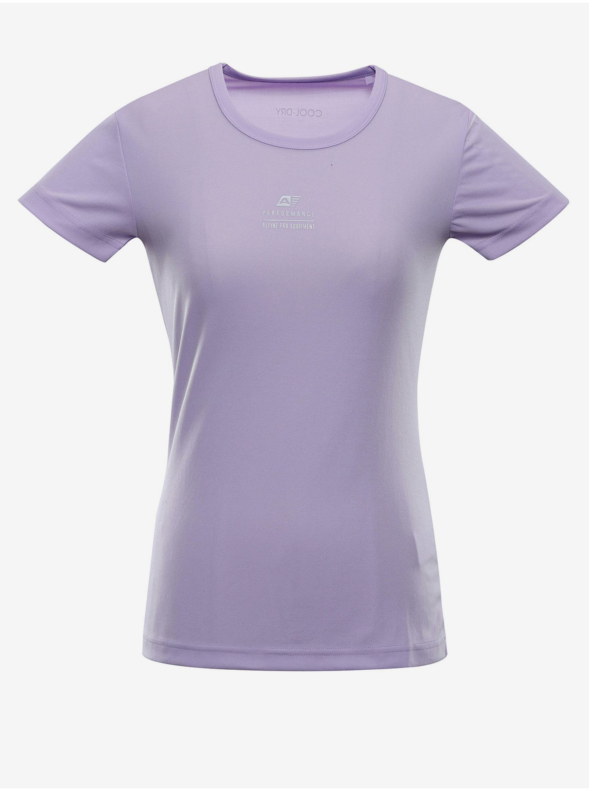 E-shop Dámské rychleschnoucí triko ALPINE PRO BASIKA fialová