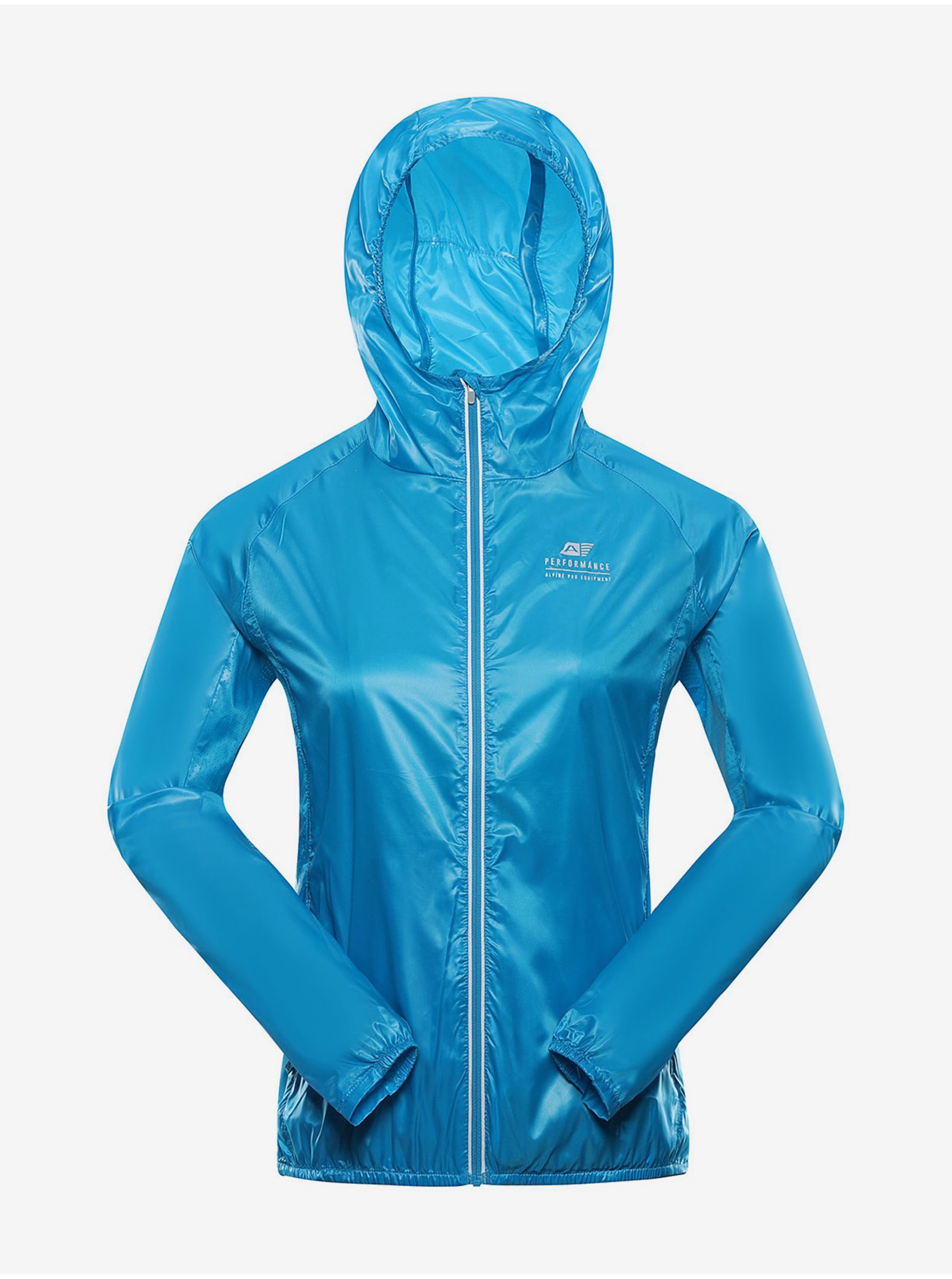 Levně Dámská ultralehká bunda s impregnací ALPINE PRO BIKA modrá