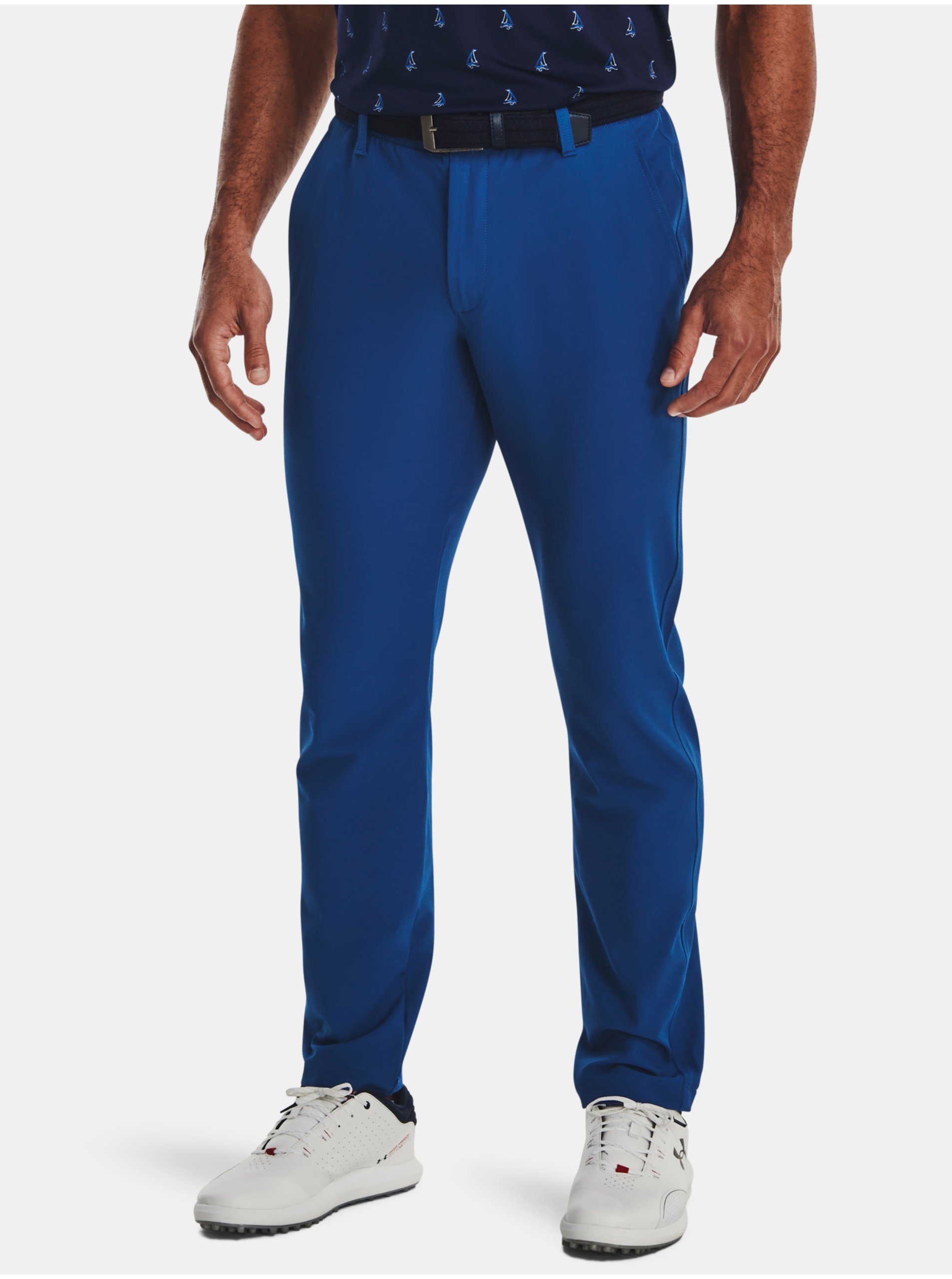 E-shop Modré pánské sportovní kalhoty Under Armour UA Drive Tapered Pant
