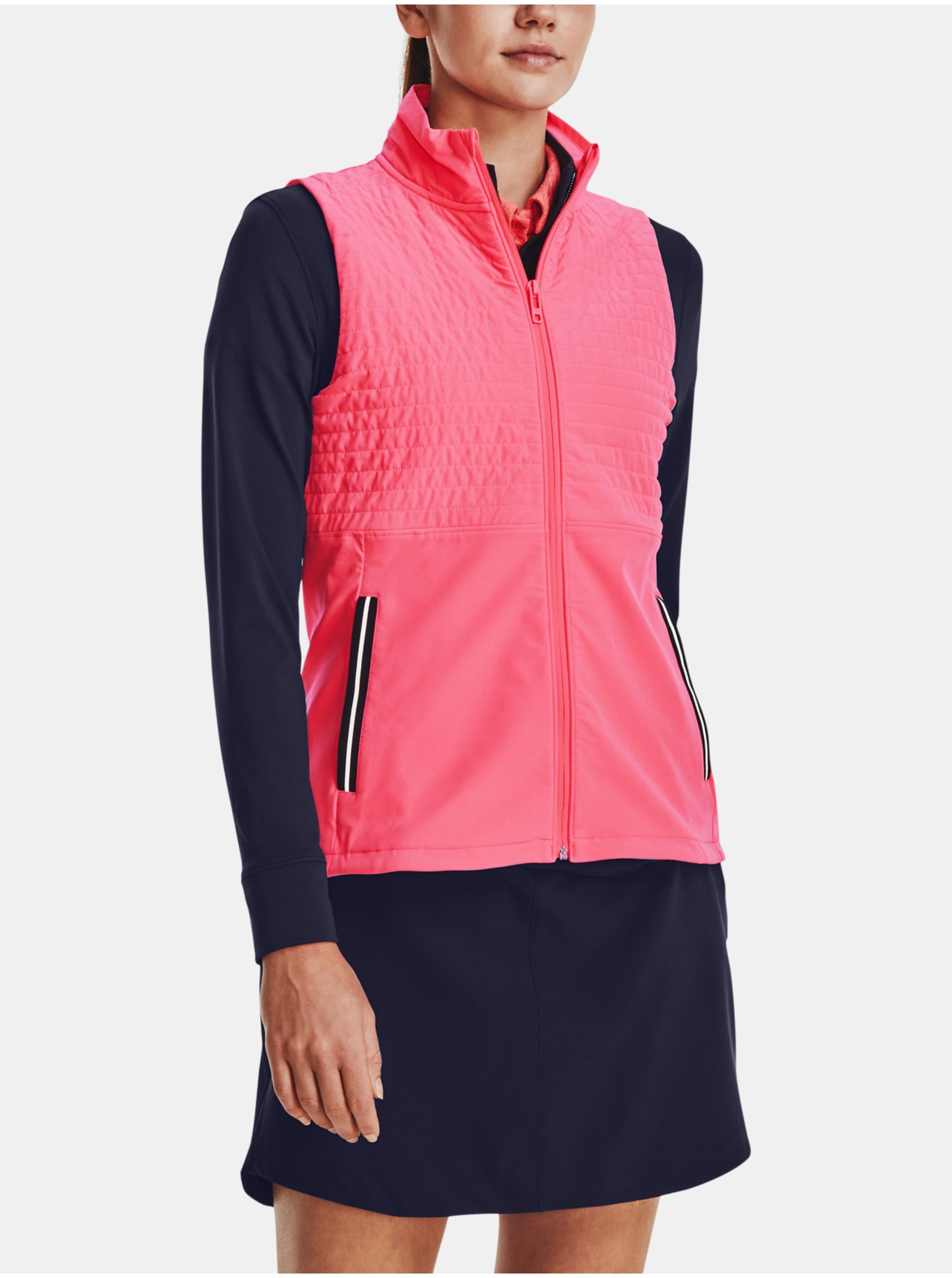 E-shop Růžová dámská sportovní vesta Under Armour UA Storm Revo Vest