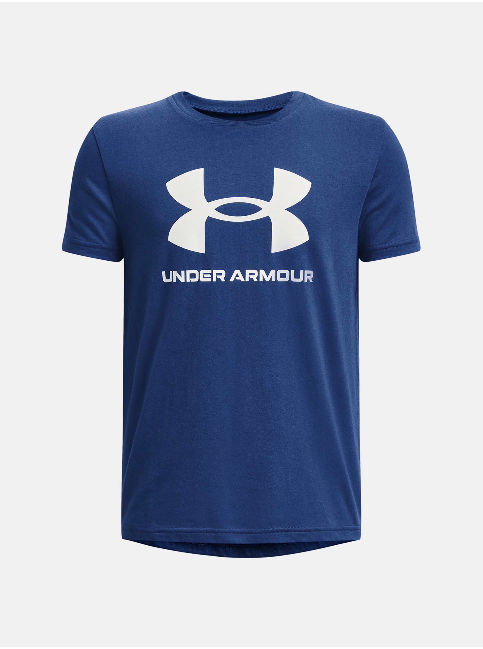 E-shop Tmavě modré tričko Under Armour UA B SPORTSTYLE LOGO SS