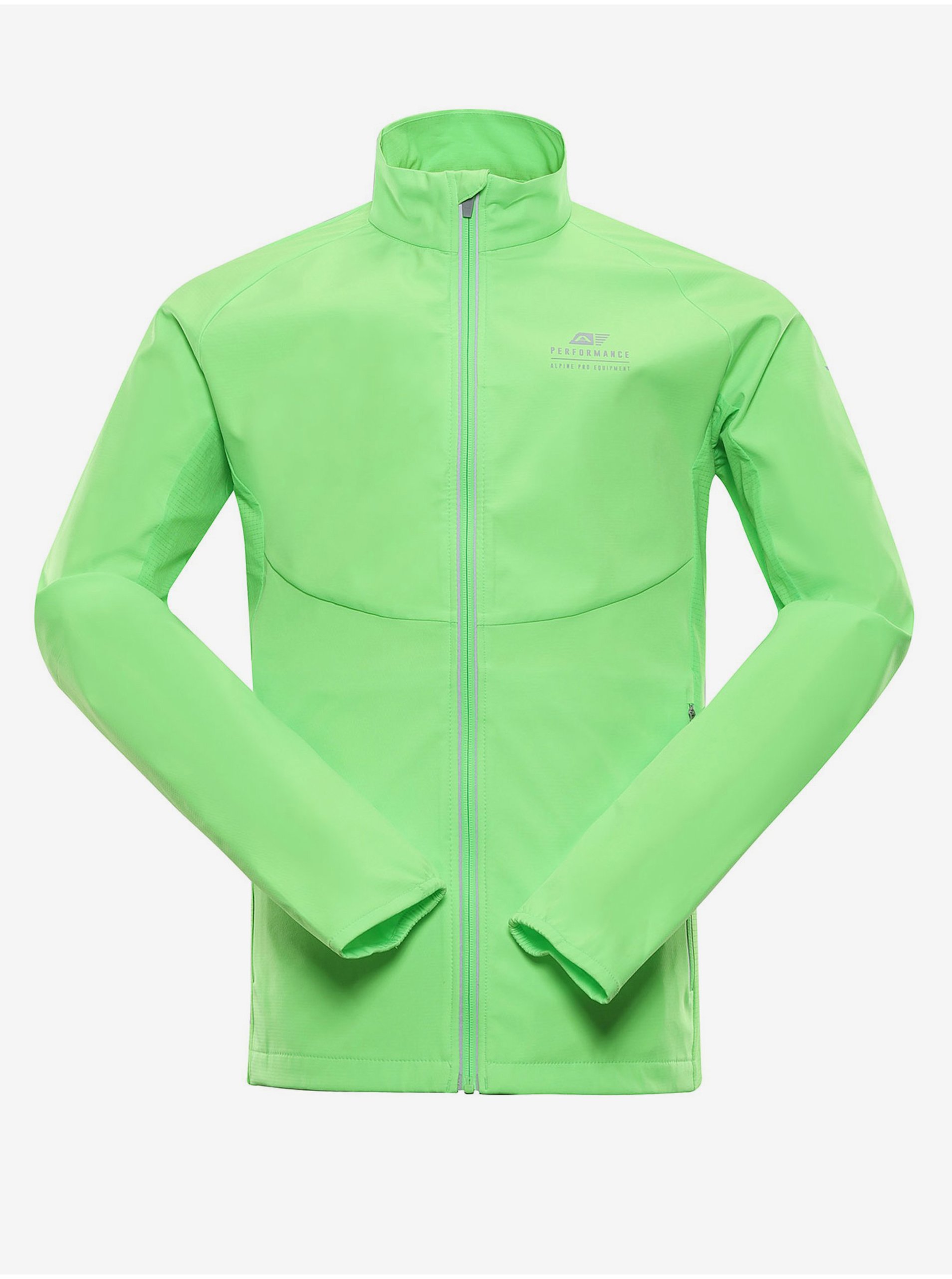 Levně Pánská softshellová bunda s membránou ALPINE PRO MULT zelená