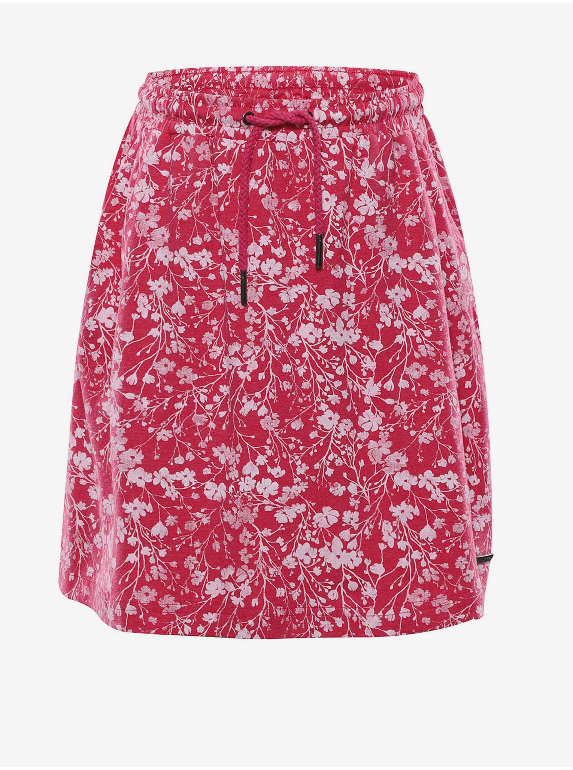 E-shop Dětská sukně ALPINE PRO ZIRIDO růžová