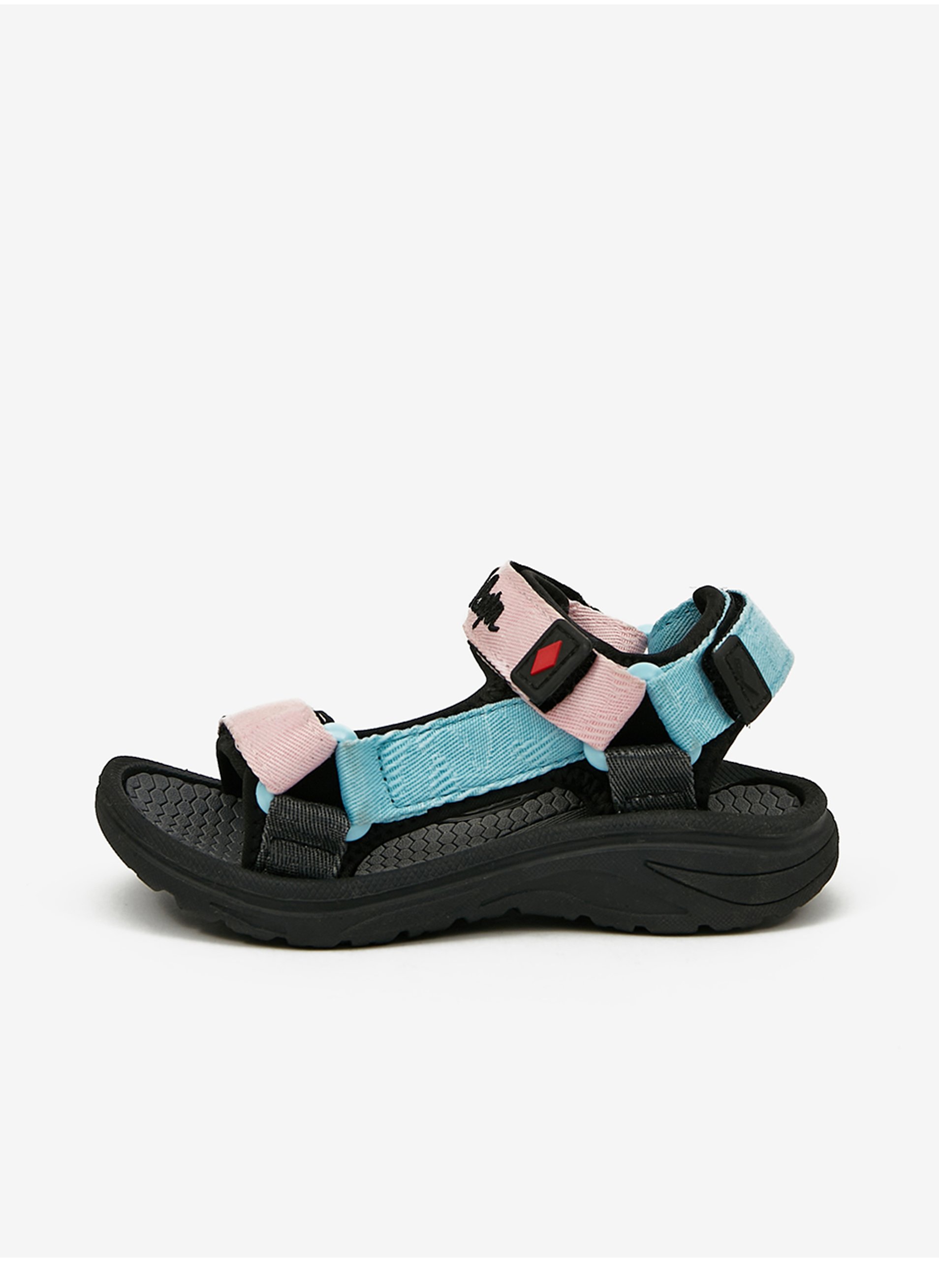 E-shop Modro-růžové holčičí sandály Lee Cooper