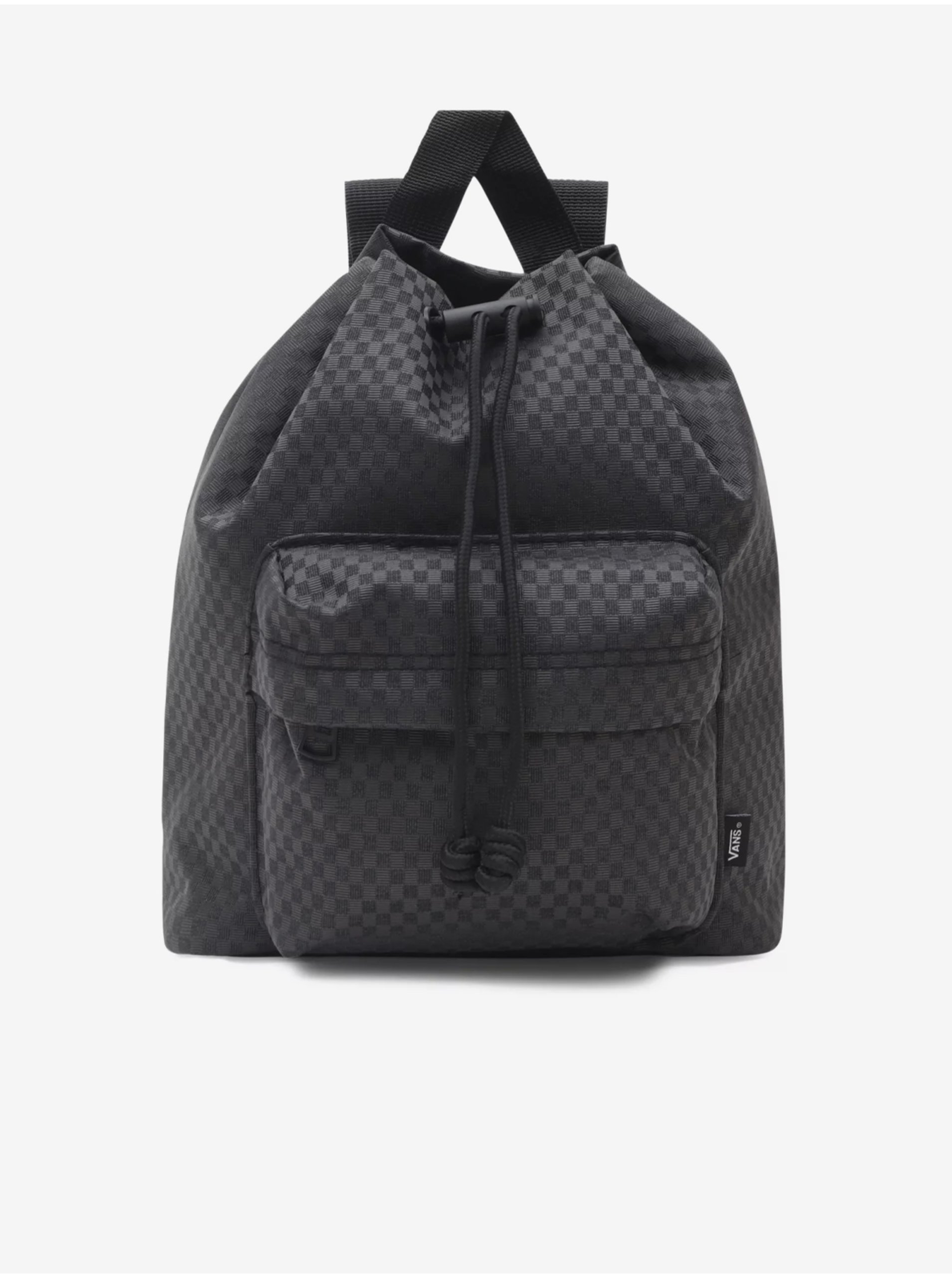 Levně Černý dámský kostkovaný batoh VANS Seeker Mini Backpack